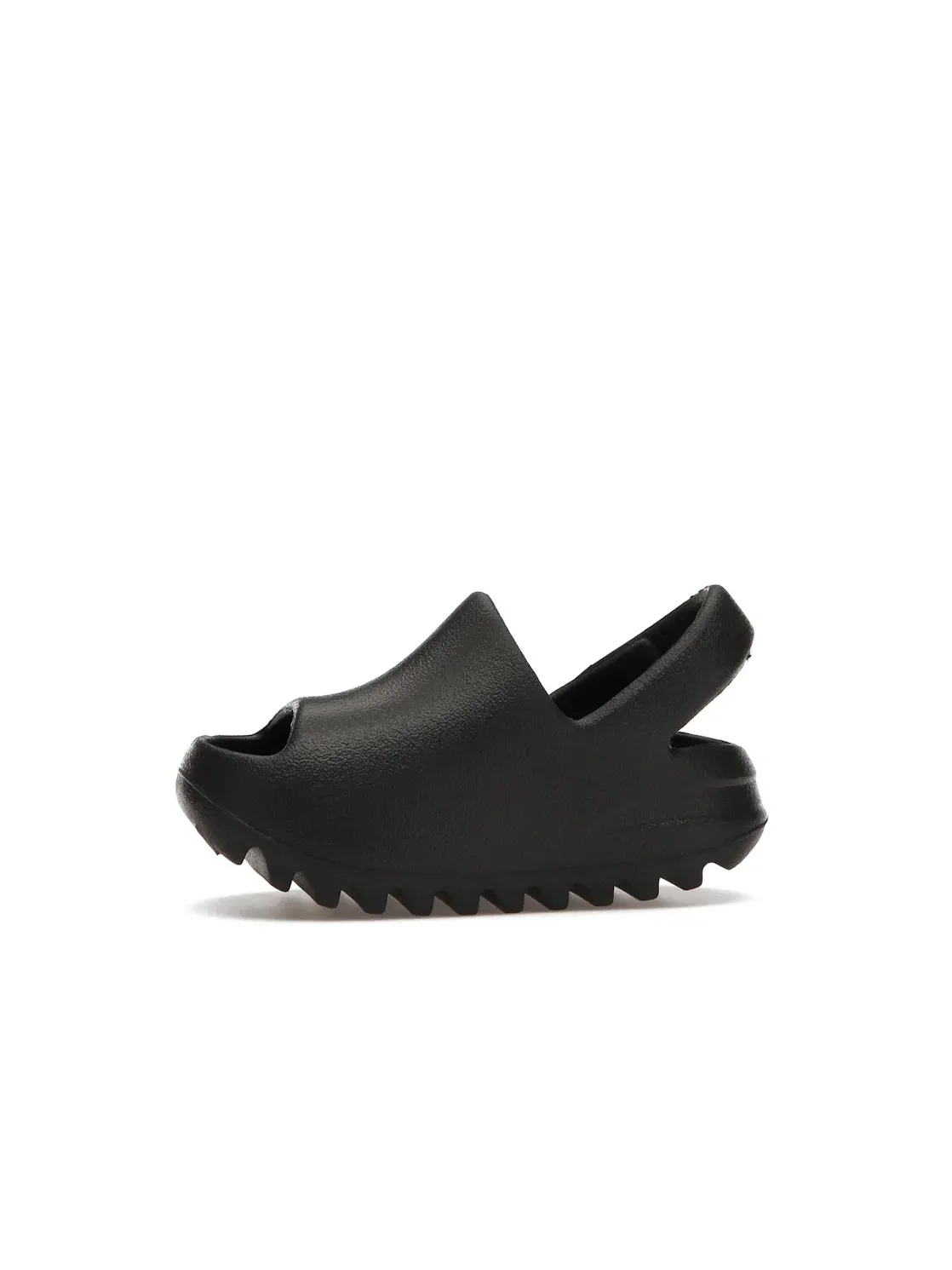 Детские сандалии-слайды с ремешком Yeezy Slide Adidas, Onyx/Onyx/Onyx — изображение 3 из 4