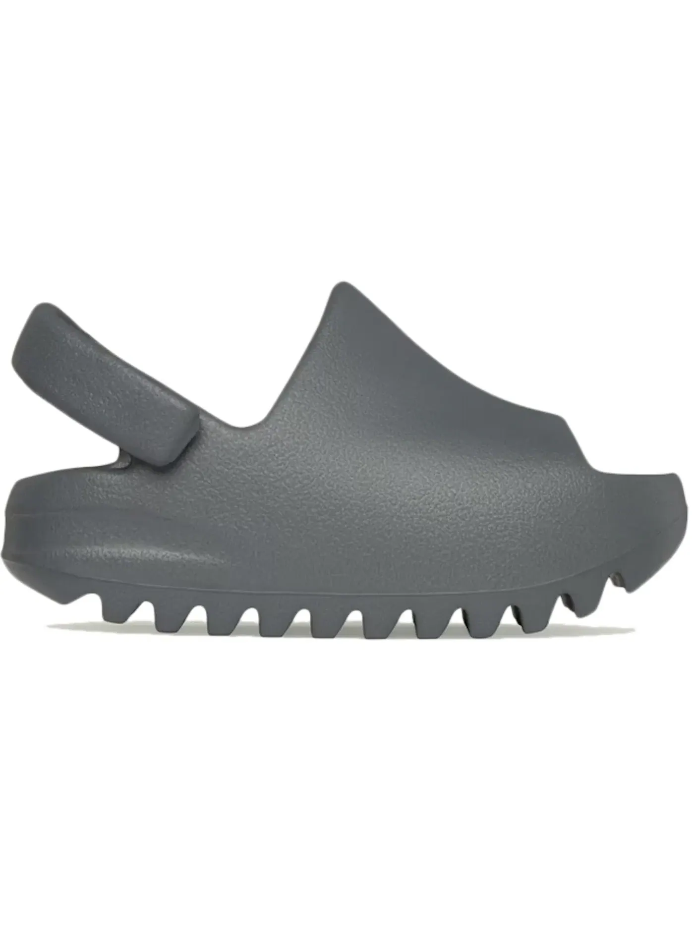 Детские шлепанцы с закрытым носком Yeezy Slide Adidas — изображение 1 из 1, серый