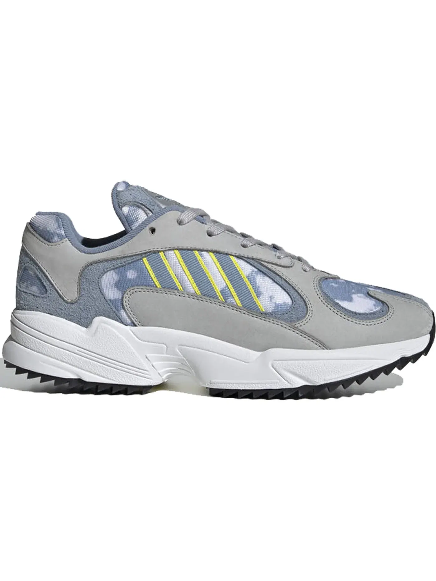 Мужские кроссовки Lifestyle Adidas Yung-1 — изображение 1 из 1, серый серый желтый