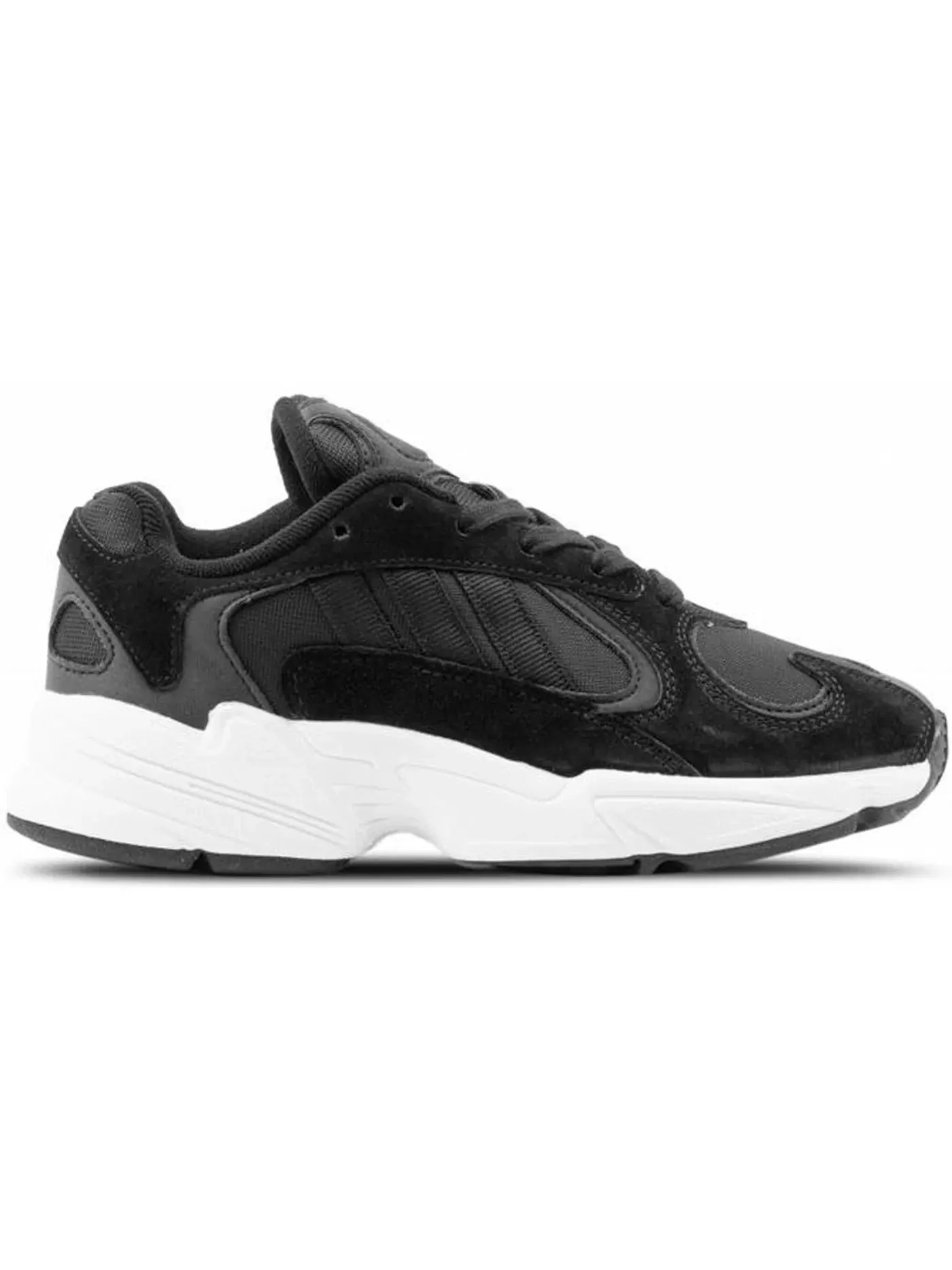 Мужские кроссовки lifestyle Adidas Yung-1 — изображение 1 из 1, черный/черный/белый