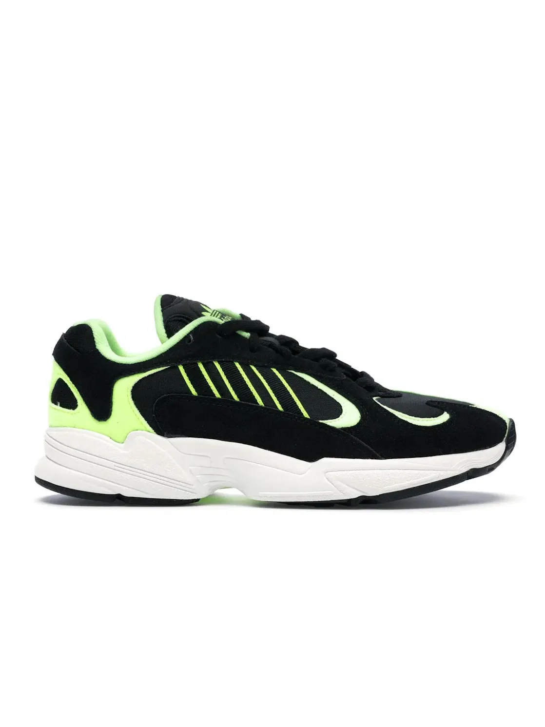 Мужские кроссовки lifestyle Adidas Yung-1 — изображение 1 из 4, черный/черный/-желтый