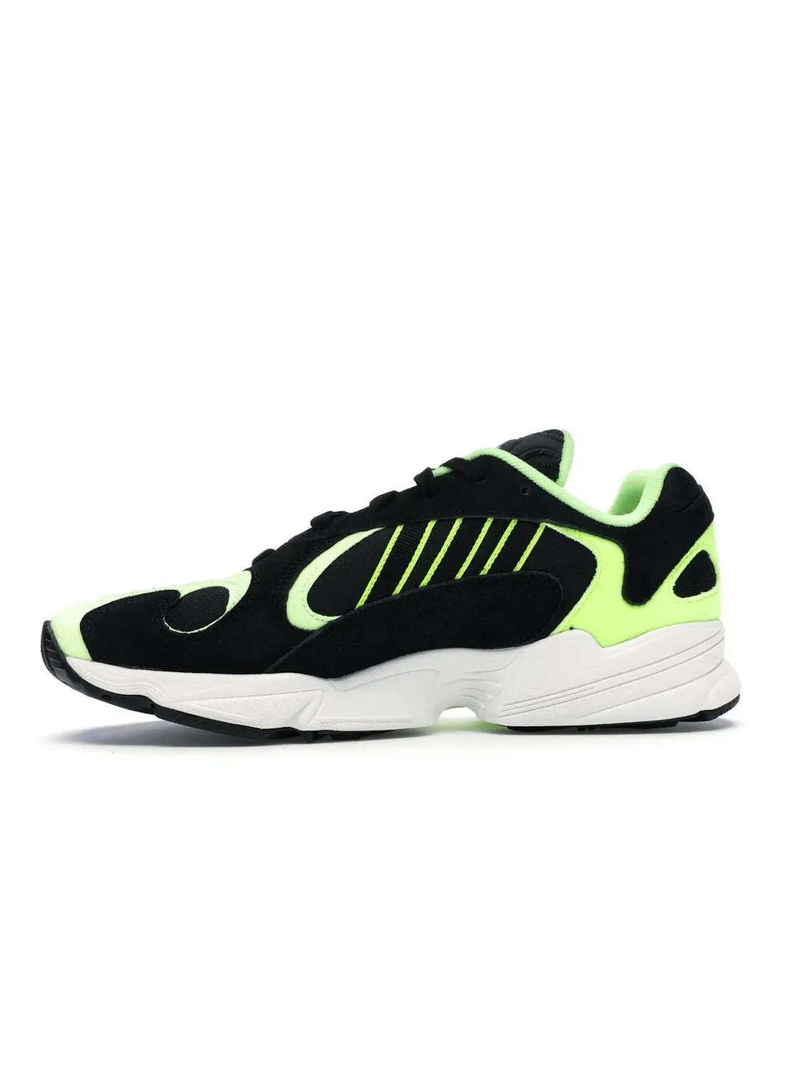 Мужские кроссовки lifestyle Adidas Yung-1 — изображение 3 из 4, черный/черный/-желтый