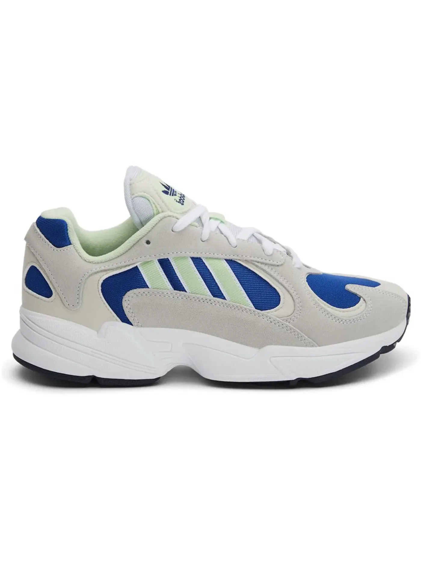 Мужские кроссовки lifestyle Adidas Yung 1 — изображение 1 из 1, белый/зеленый