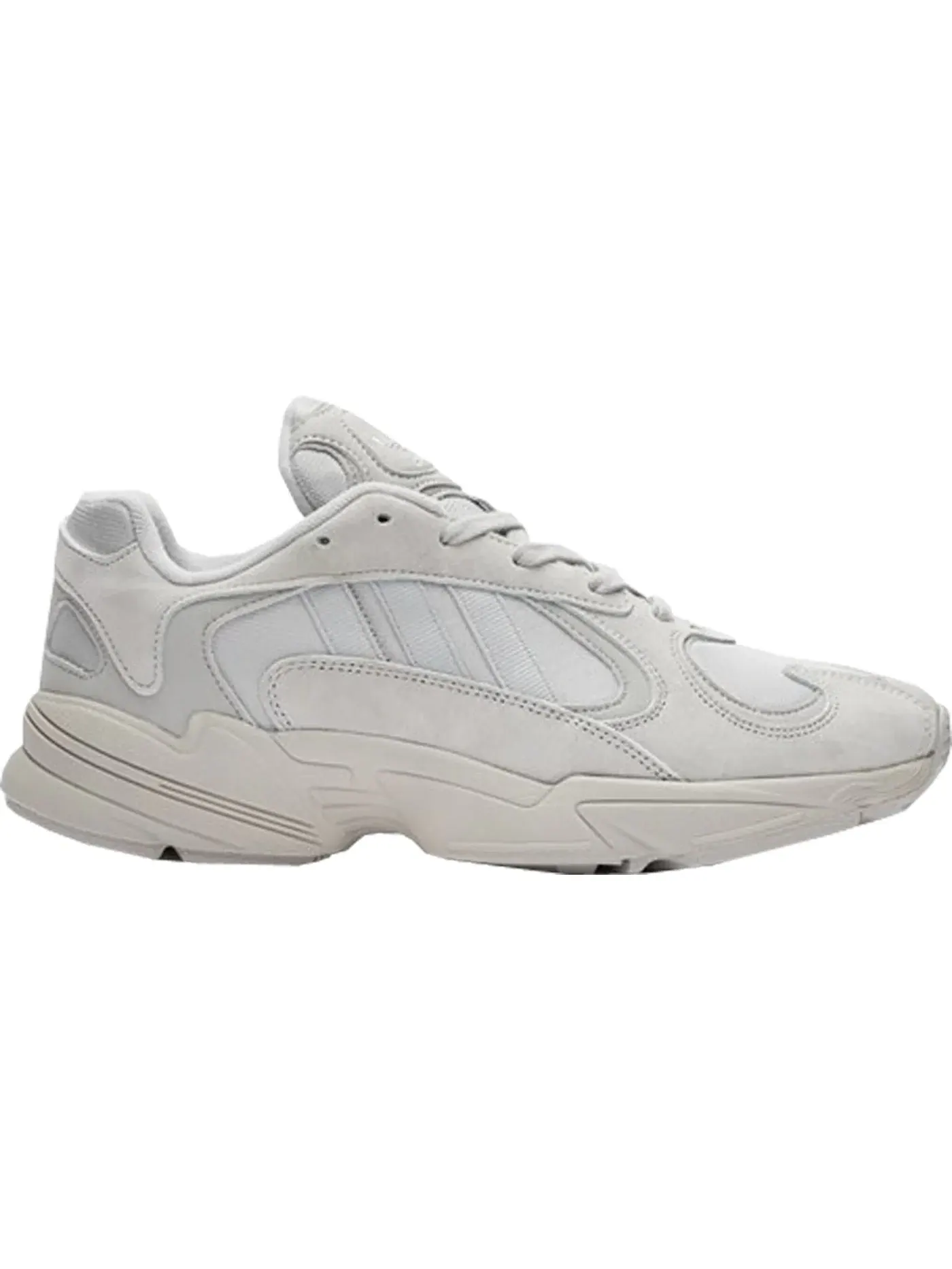 Мужские кроссовки для повседневной носки Adidas Yung-1 — изображение 1 из 1, серый/серый/серый