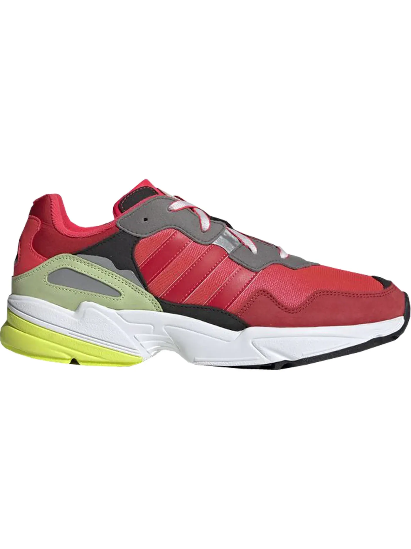 Мужские кроссовки Lifestyle Adidas Yung 96 — изображение 1 из 1, красный/серый/черный