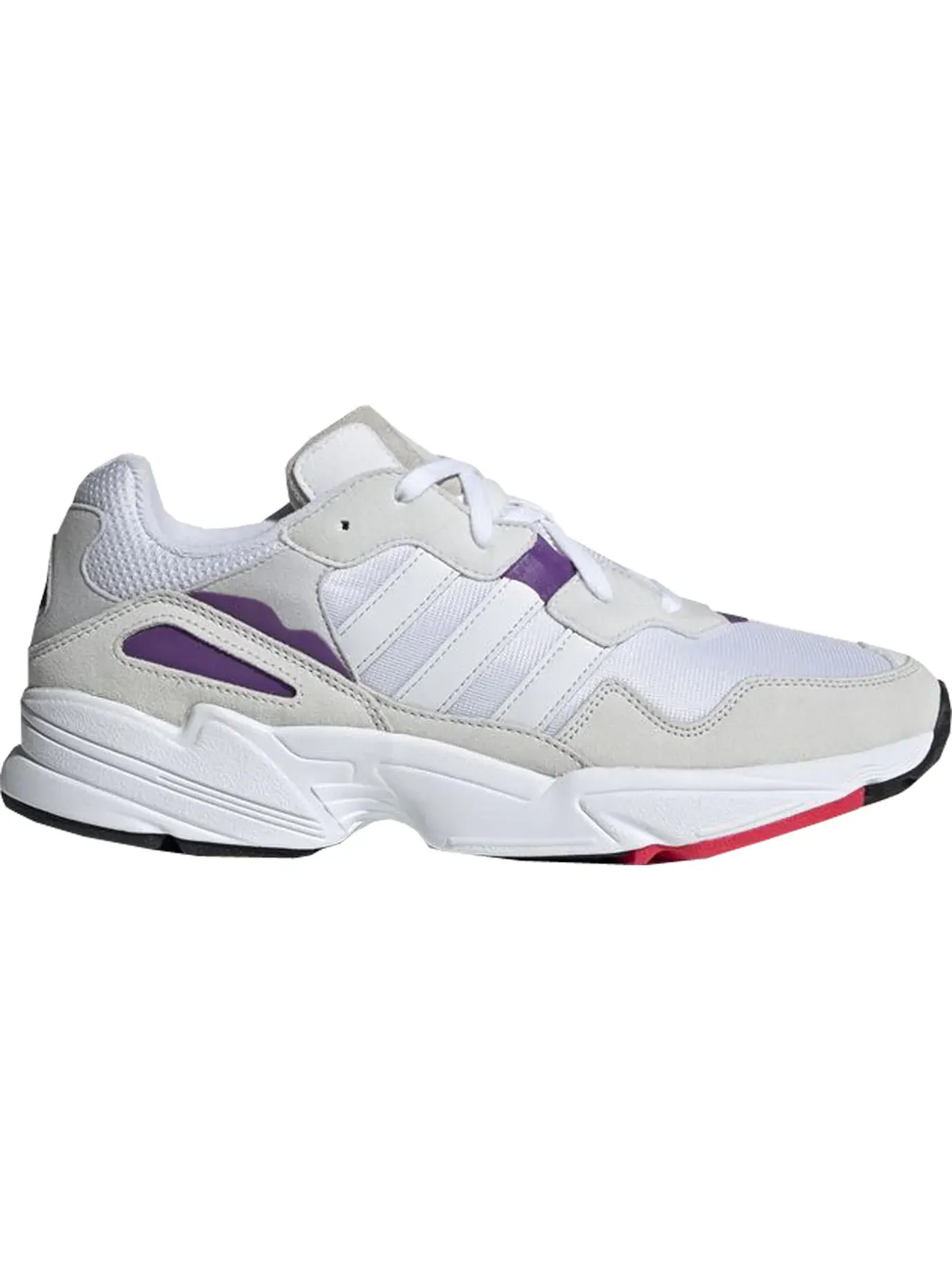 Мужские кроссовки Lifestyle Adidas Yung-96 — изображение 1 из 1, белый/белый/фиолетовый