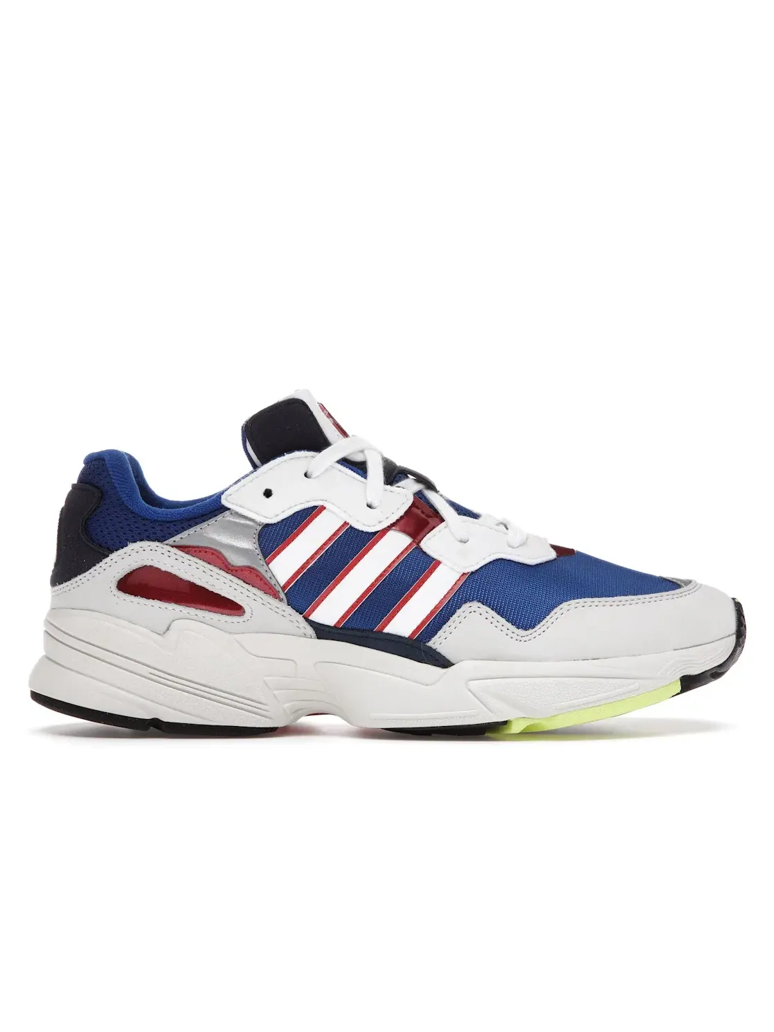 Мужские кроссовки Lifestyle Adidas Yung-96 — изображение 1 из 4, белый/темно-синий