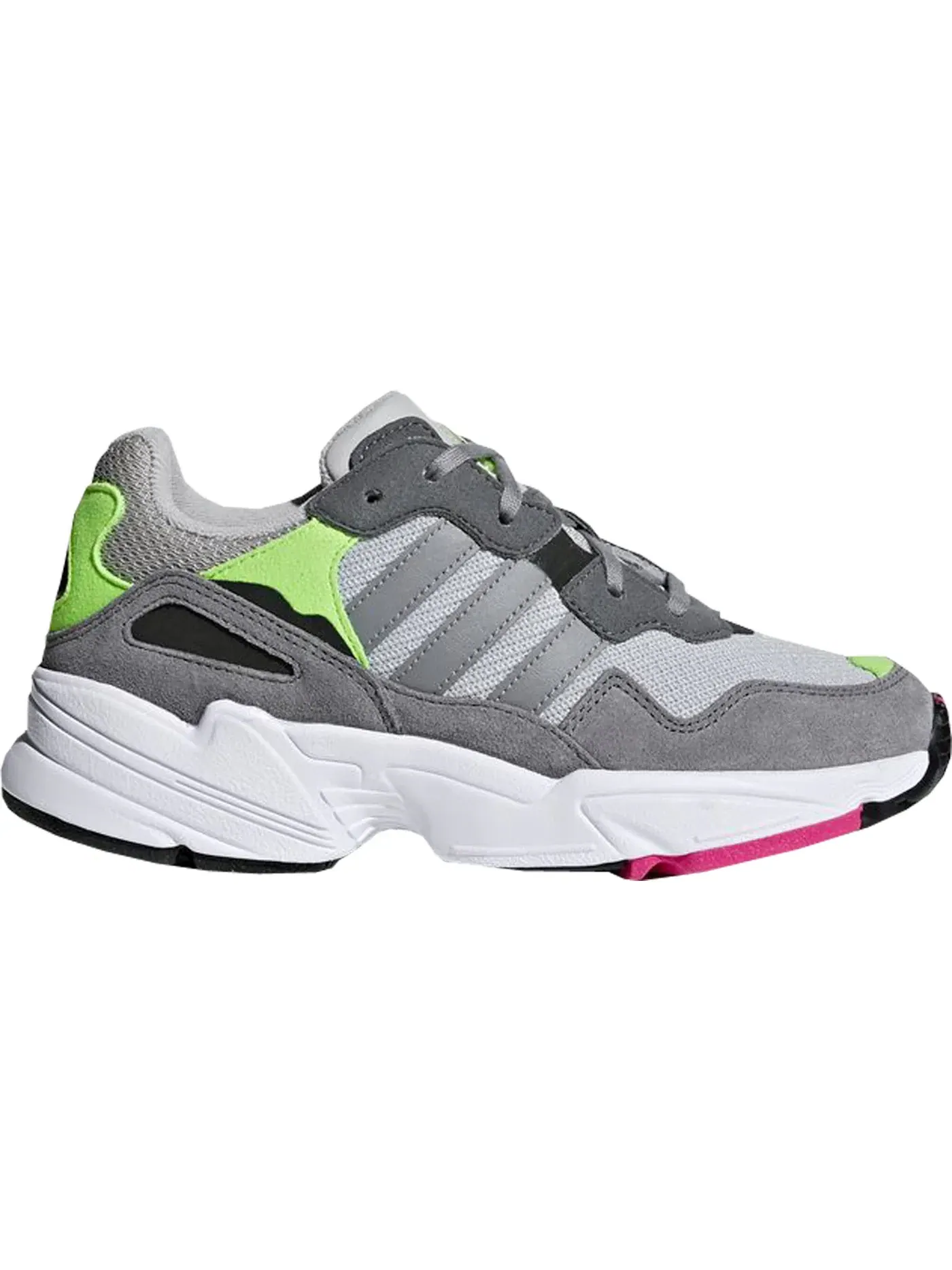 Детские кроссовки Lifestyle Grey Two/Grey Three/Shock Pink Adidas — изображение 1 из 1, серый/серый/розовый