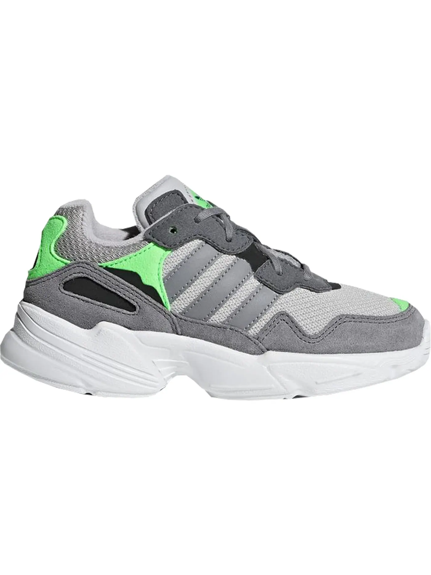 Детские кроссовки Lifestyle Yung-96 Adidas — изображение 1 из 1, серый/серый/розовый