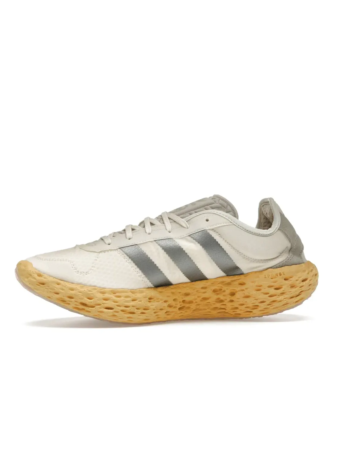 Мужские кроссовки Lifestyle Adidas Zponge — изображение 3 из 4, серый/металлик/желтый