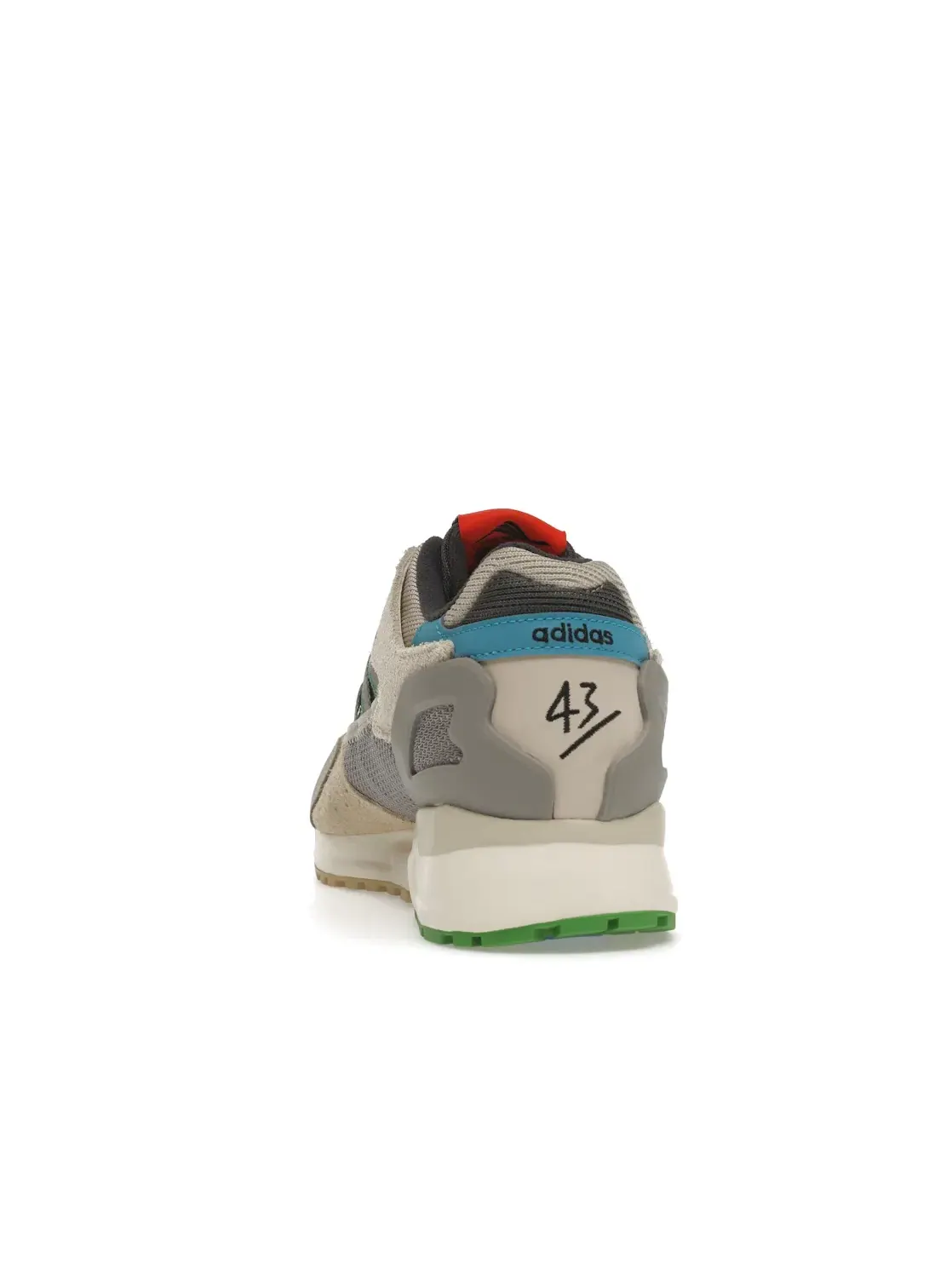 Мужские кроссовки Lifestyle Adidas ZX 10000, Cbrown/Owhite/Cblack — изображение 4 из 4