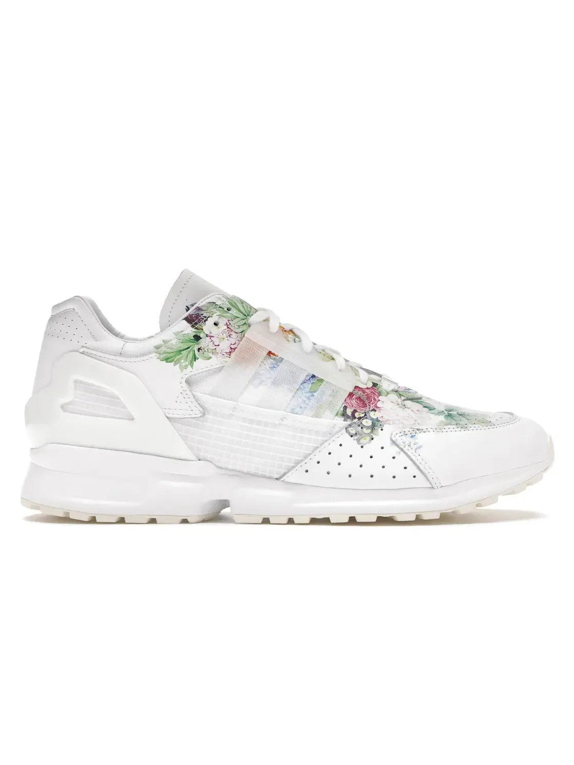 Мужские кроссовки lifestyle с принтом Adidas ZX 10000 C — изображение 1 из 4, белый/белый/мульти