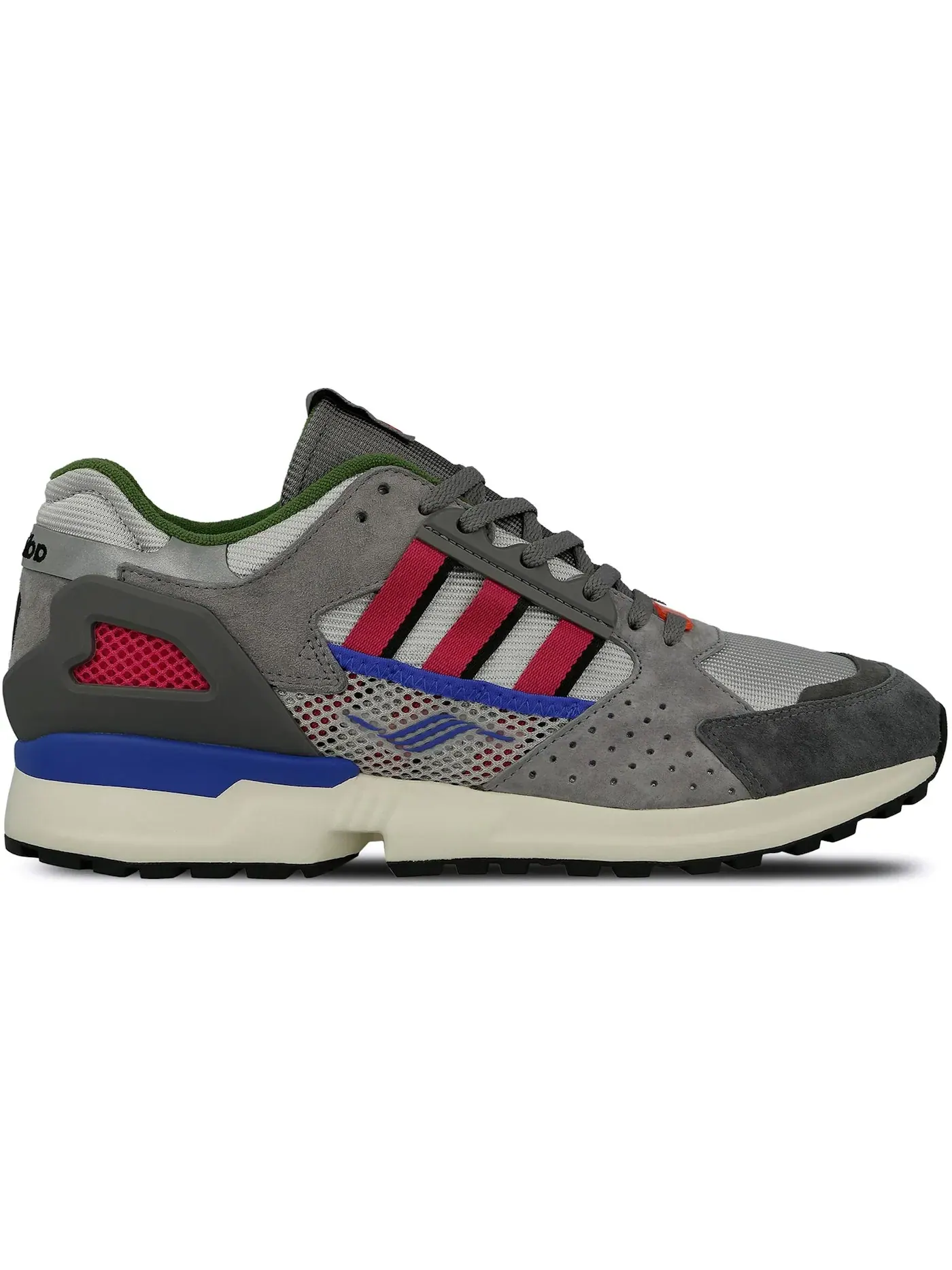Мужские кроссовки Lifestyle Adidas ZX 10000C Overkill Game Overkill — изображение 1 из 1, серый/розовый/синий