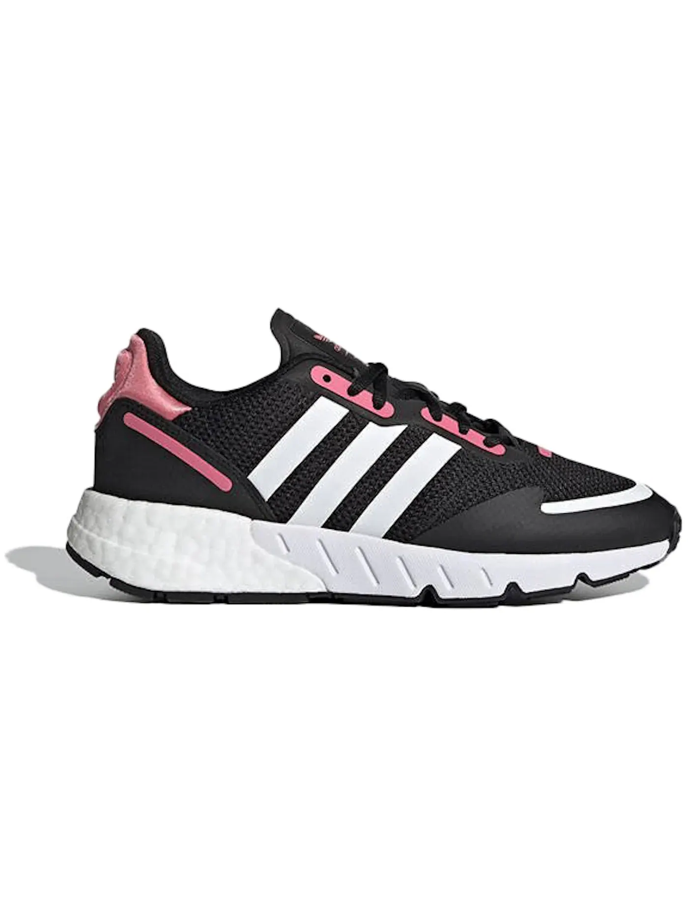 Женские кроссовки Lifestyle Adidas ZX 1K Boost — изображение 1 из 1, черный/белый/розовый
