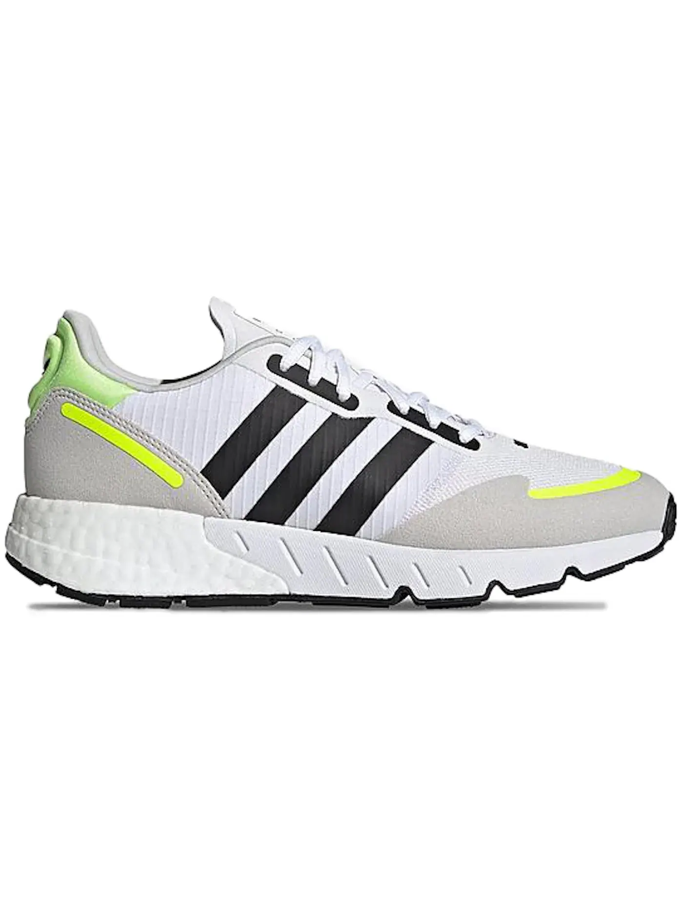 Мужские кроссовки Lifestyle Adidas ZX 1K Boost — изображение 1 из 1, белый/черный/желтый