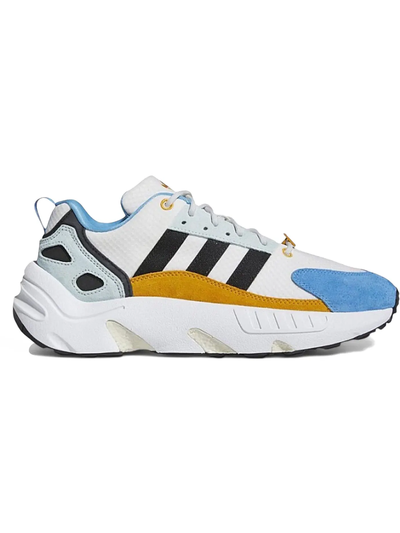Мужские кроссовки Lifestyle Adidas ZX 22 Boost — изображение 1 из 1, белый/черный/синий