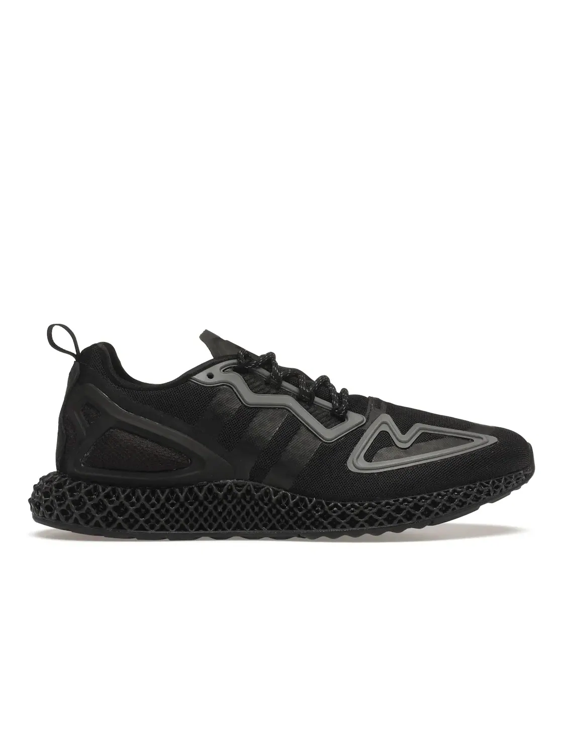 Мужские кроссовки Lifestyle с амортизацией Adidas ZX 2K 4D — изображение 1 из 4, черный черный черный