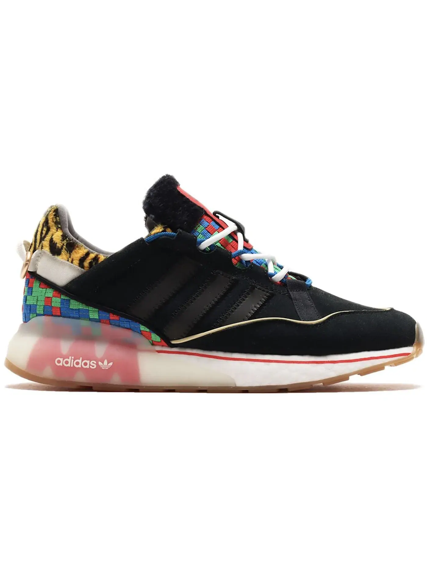 Мужские кроссовки Lifestyle Adidas ZX 2K Boost — изображение 1 из 1, черный/мульти