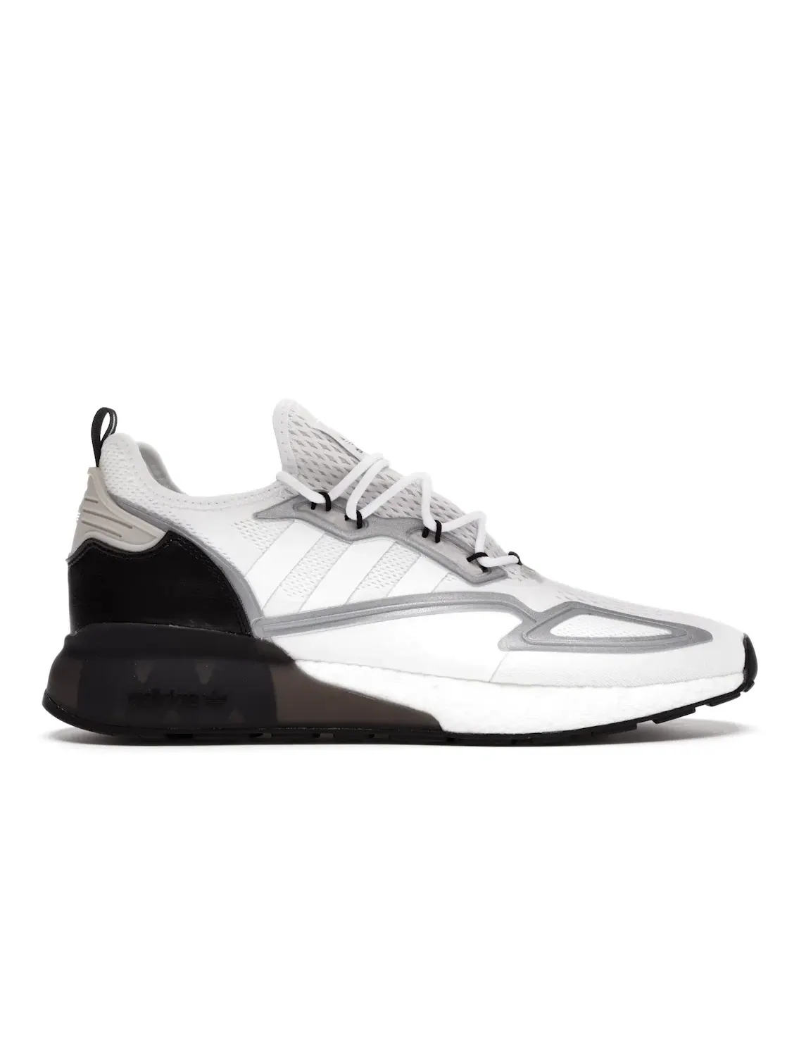 Мужские кроссовки lifestyle Adidas ZX 2K Boost — изображение 1 из 4, белый/белый/черный