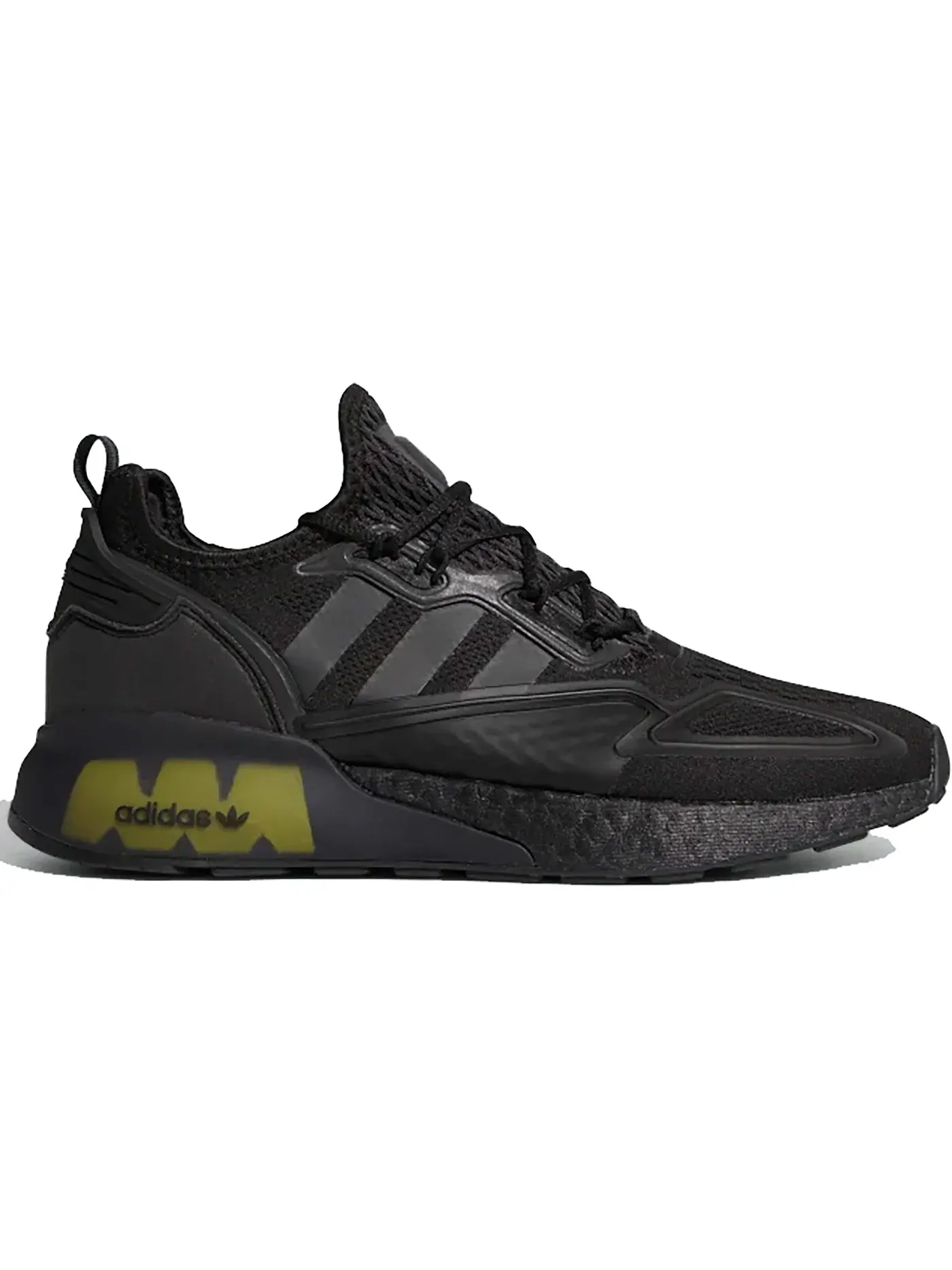Мужские кроссовки Lifestyle Adidas ZX 2K Boost — изображение 1 из 1, черный/желтый/белый