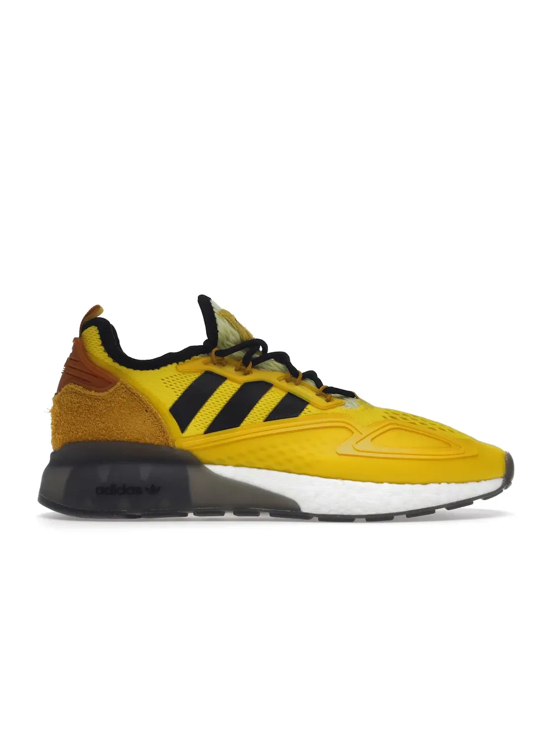 Мужские кроссовки Lifestyle с амортизацией Adidas ZX 2K Boost — изображение 1 из 4, желтый/золотистый