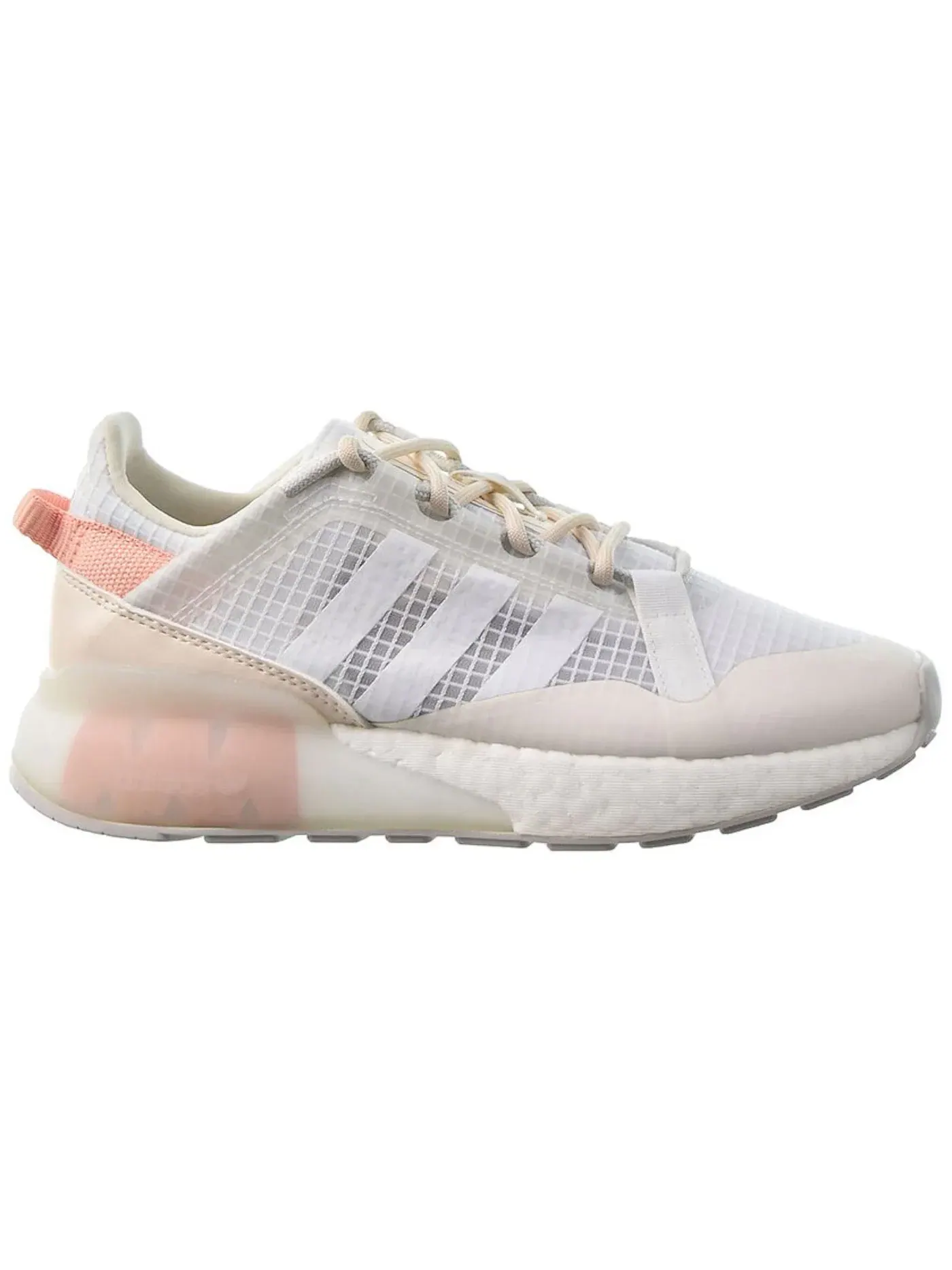 Женские кроссовки Lifestyle Adidas ZX 2K Boost Pure — изображение 1 из 1, белый/серый/белый