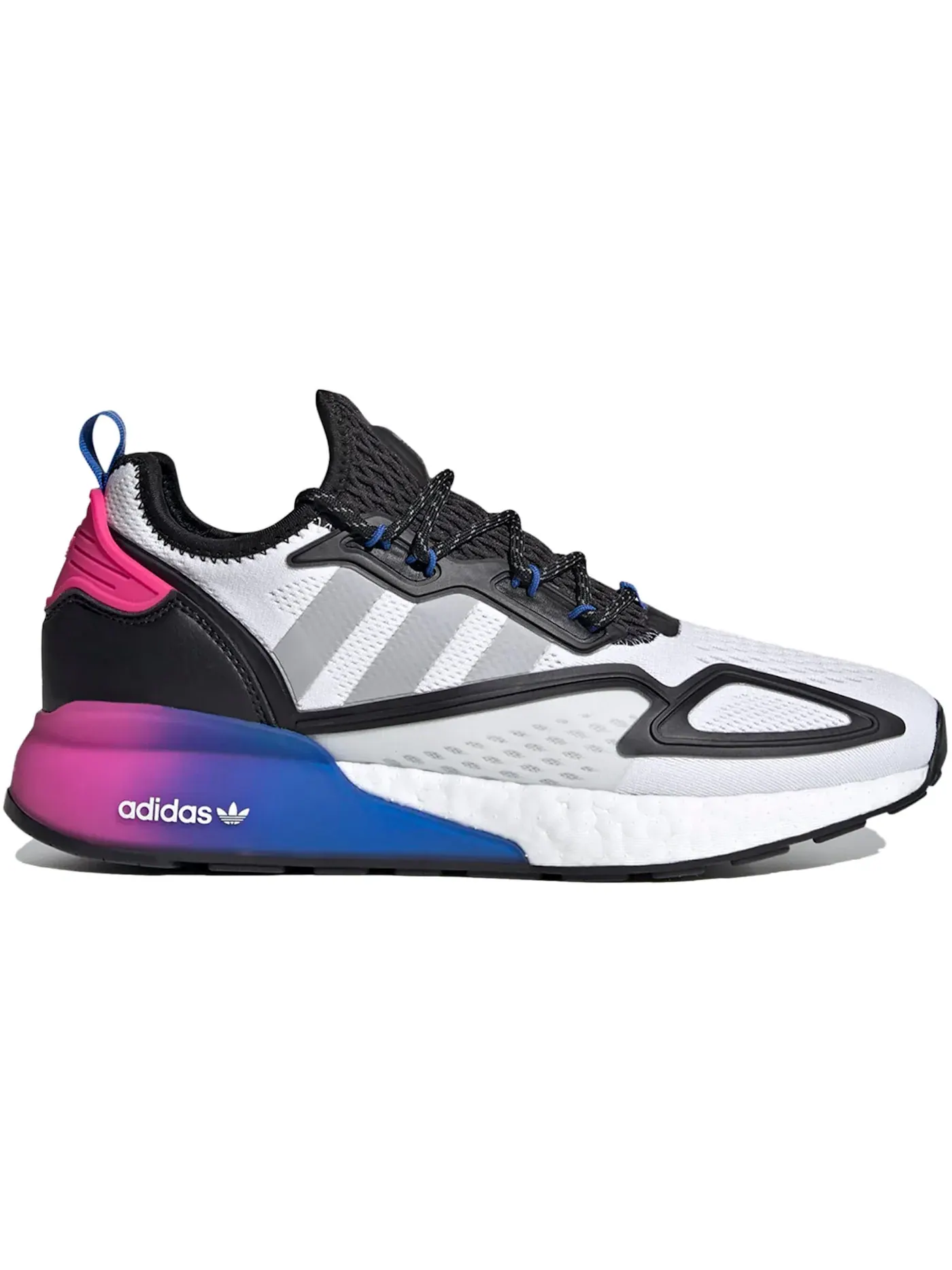 Мужские кроссовки Lifestyle Adidas ZX 2K Boost — изображение 1 из 1, белый/серый/черный
