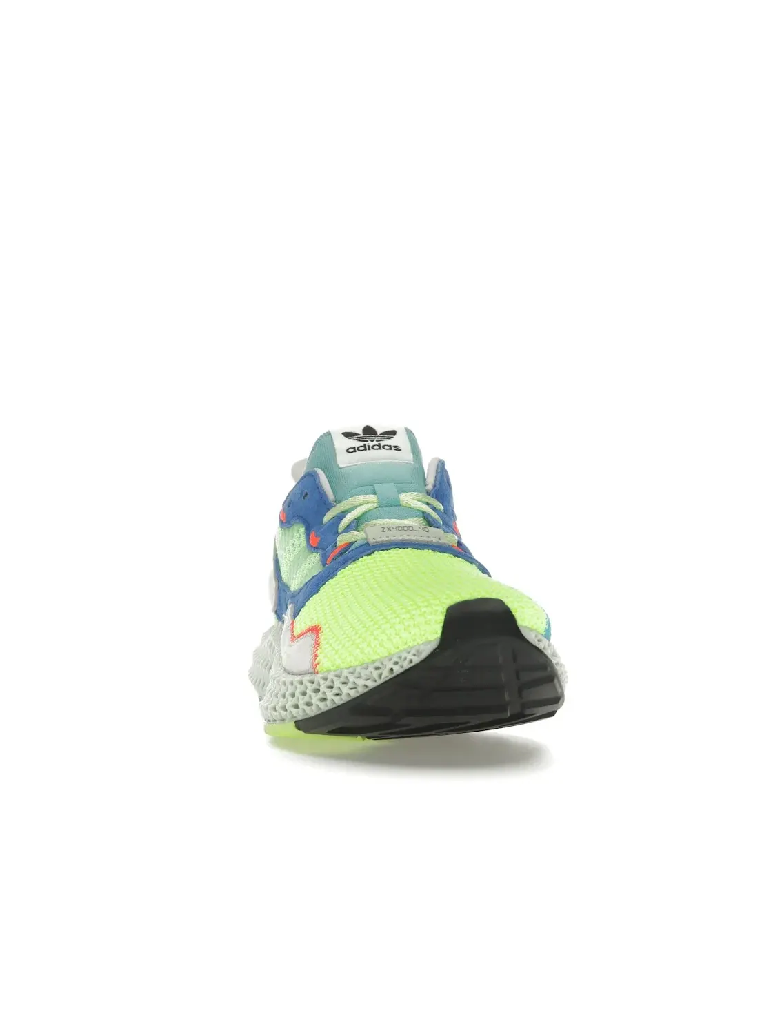 Мужские кроссовки Lifestyle с технологичной подошвой Adidas ZX 4000 4D — изображение 2 из 4, желтый/зеленый