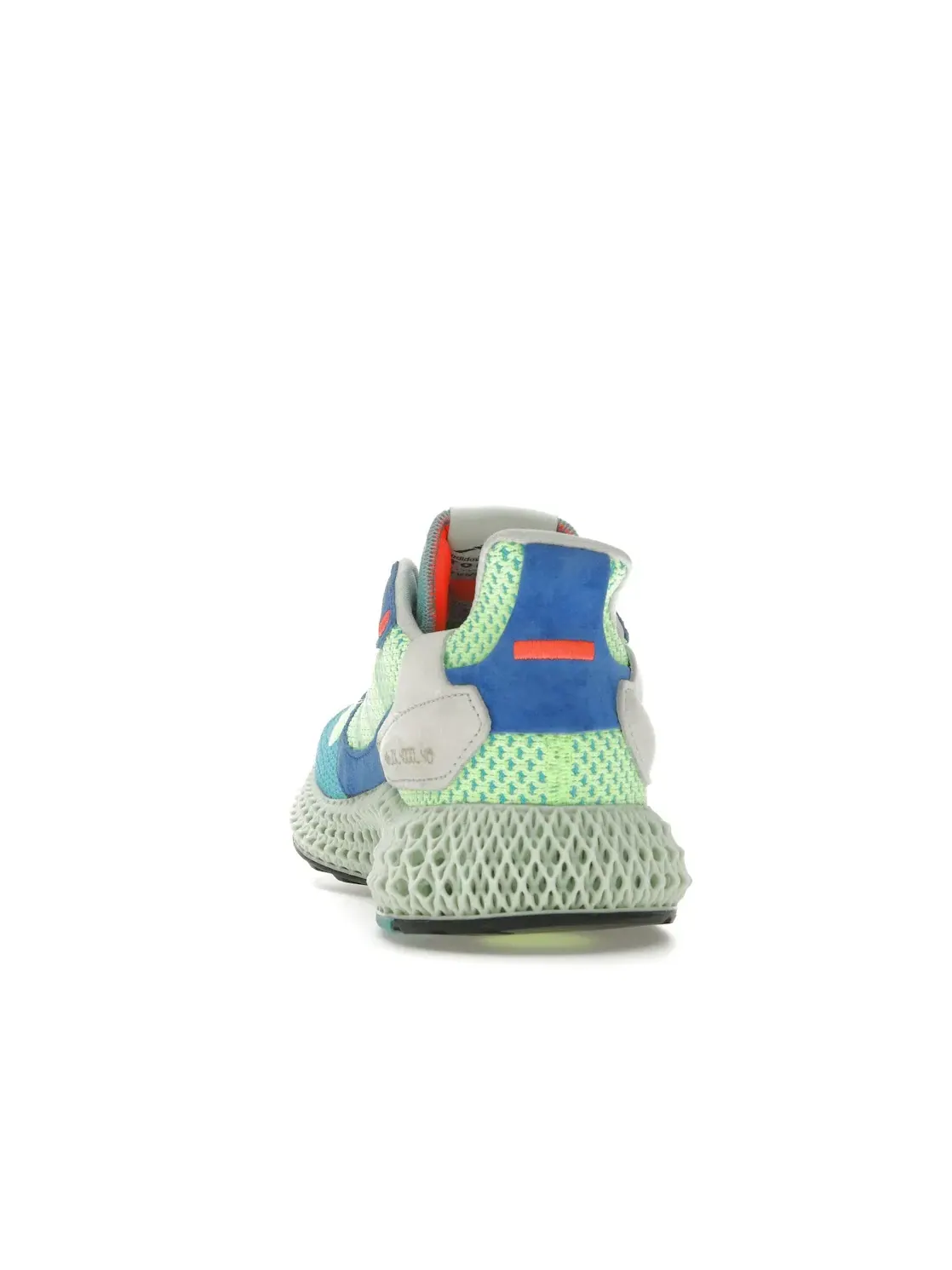 Мужские кроссовки Lifestyle с технологичной подошвой Adidas ZX 4000 4D — изображение 4 из 4, желтый/зеленый