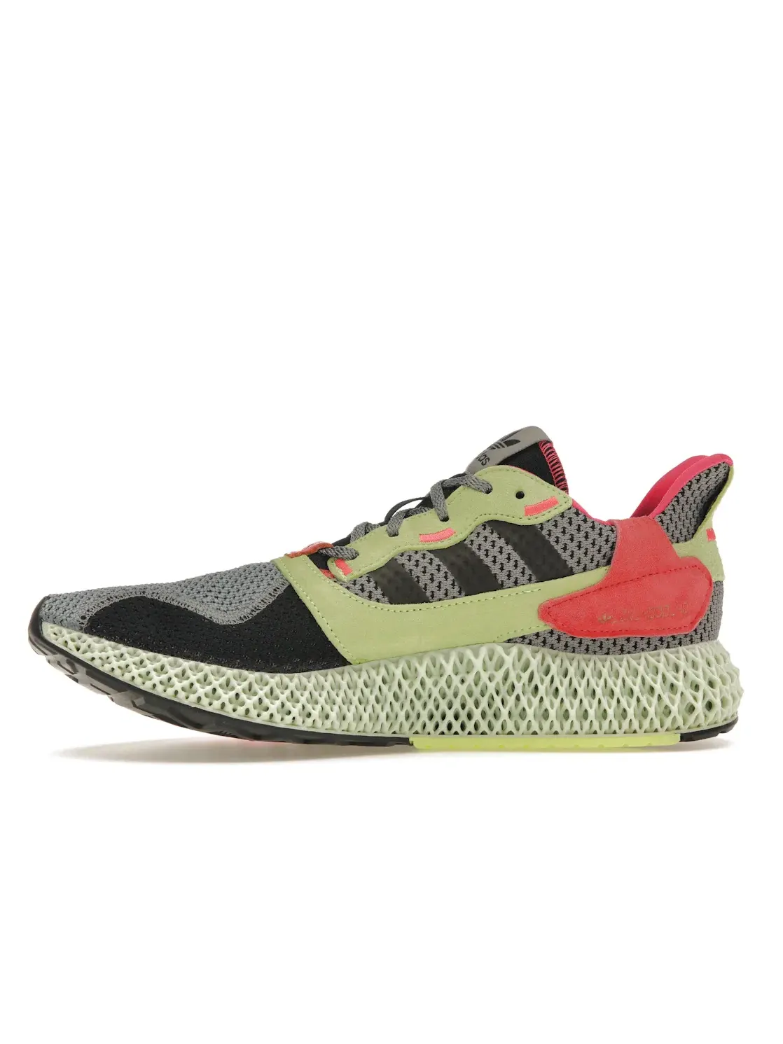 Мужские кроссовки Lifestyle с технологией 4D Adidas ZX 4000 4D — изображение 3 из 4, серый/черный/-желтый