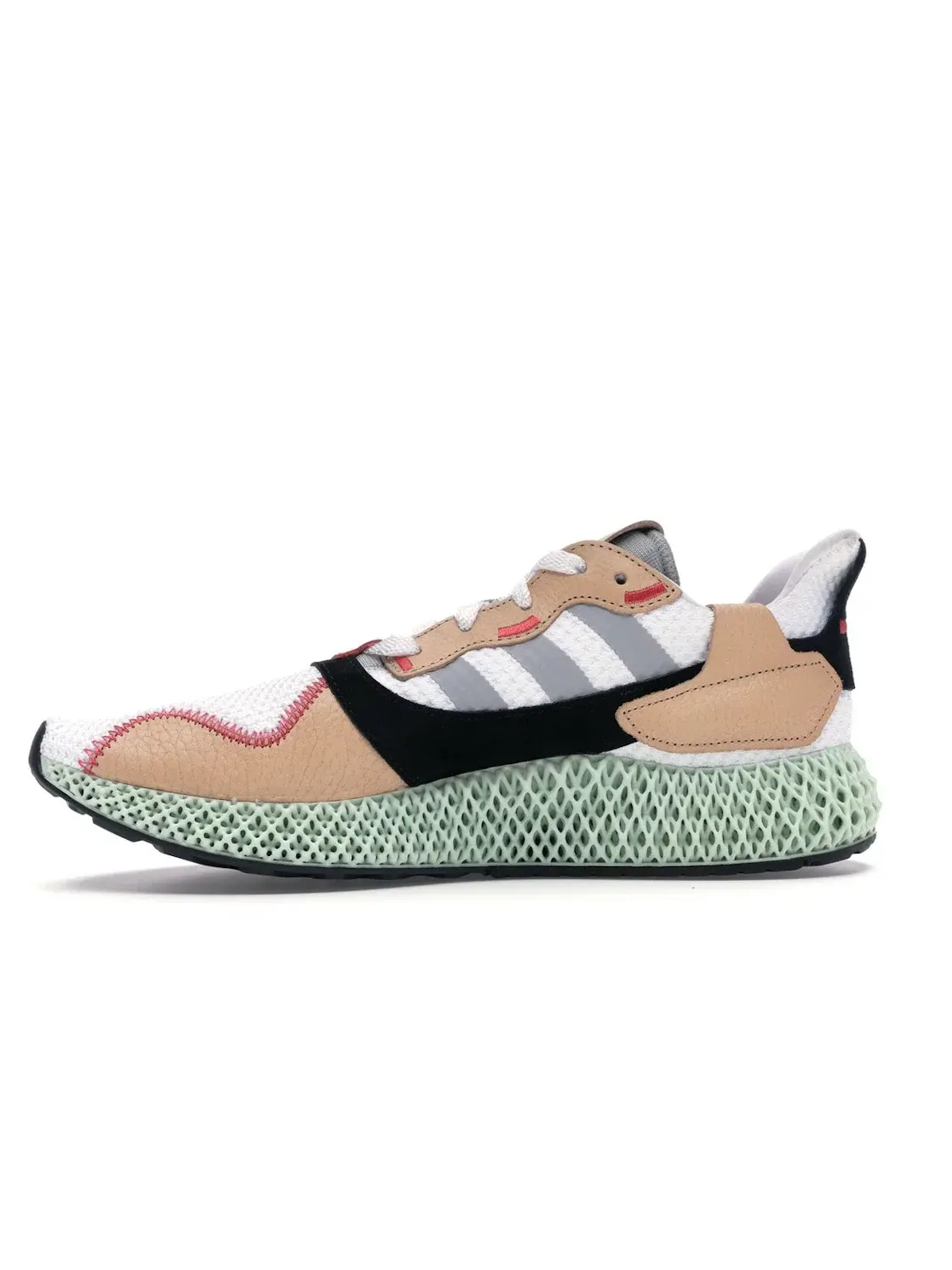 Мужские кроссовки Lifestyle Adidas ZX 4000 4D Hender Scheme White — изображение 3 из 4, белый/натуральный