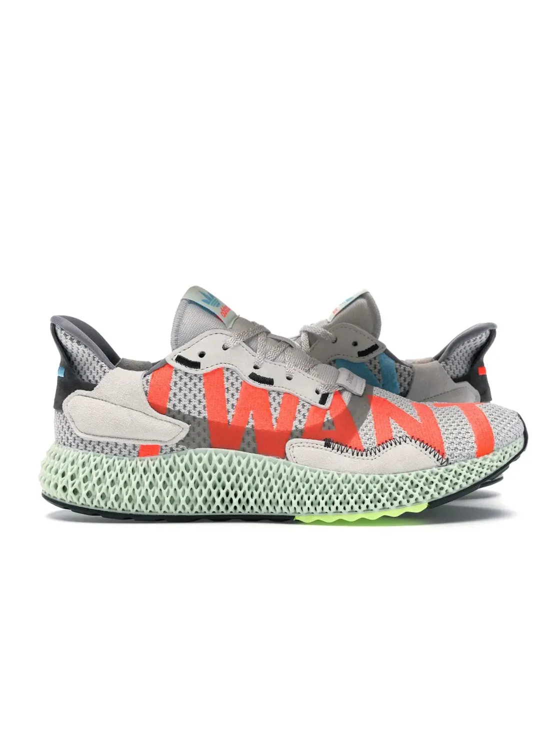Мужские кроссовки Lifestyle с принтом Adidas ZX 4000 4D — изображение 1 из 4
