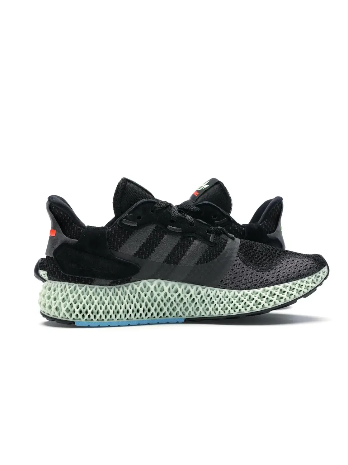 Мужские кроссовки Lifestyle с контрастными деталями Adidas ZX 4000 4D — изображение 3 из 4, черный/красный/зеленый