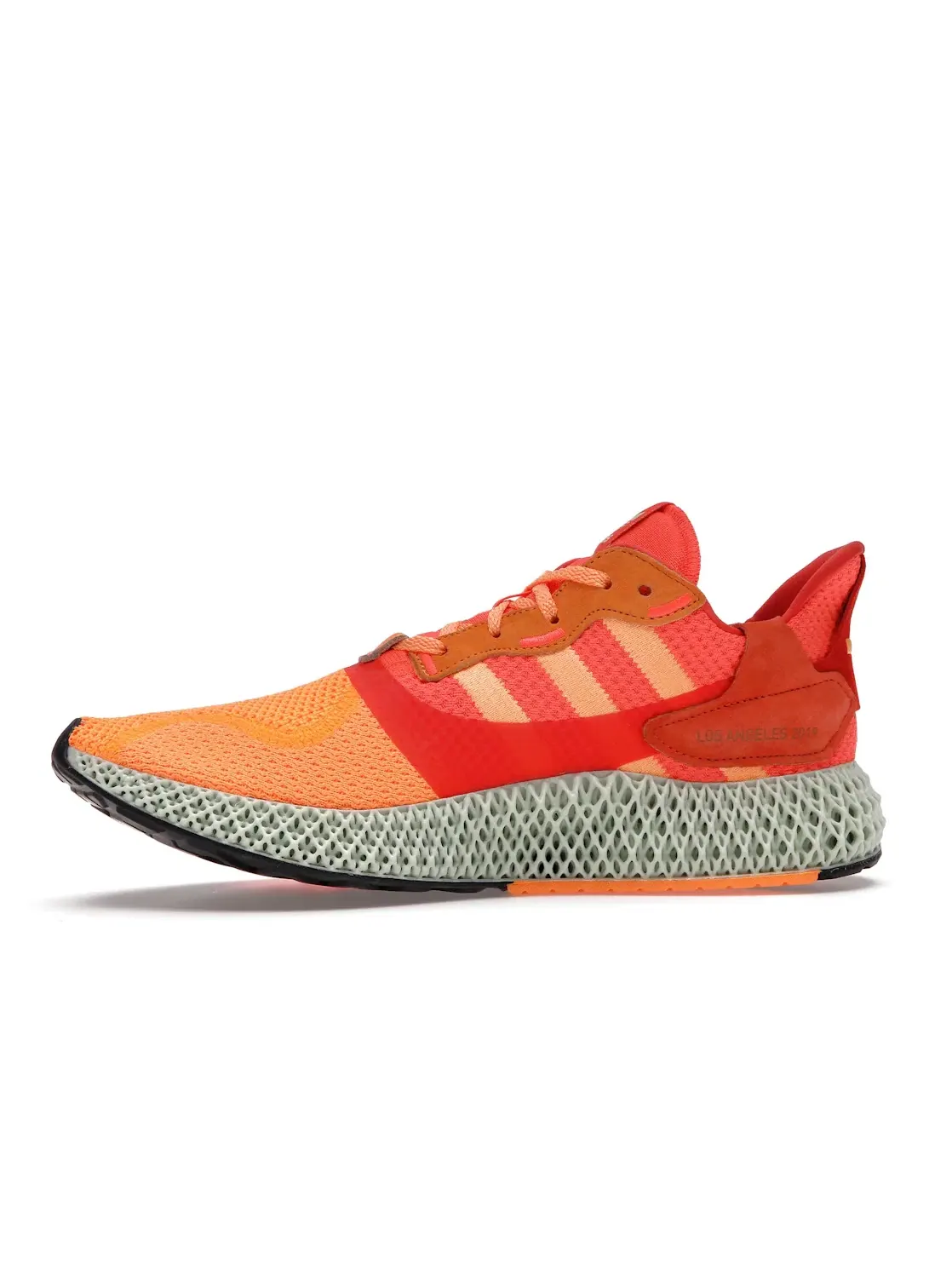 Мужские кроссовки с принтом Adidas ZX 4000 4D — изображение 3 из 4, оранжевый/оранжевый