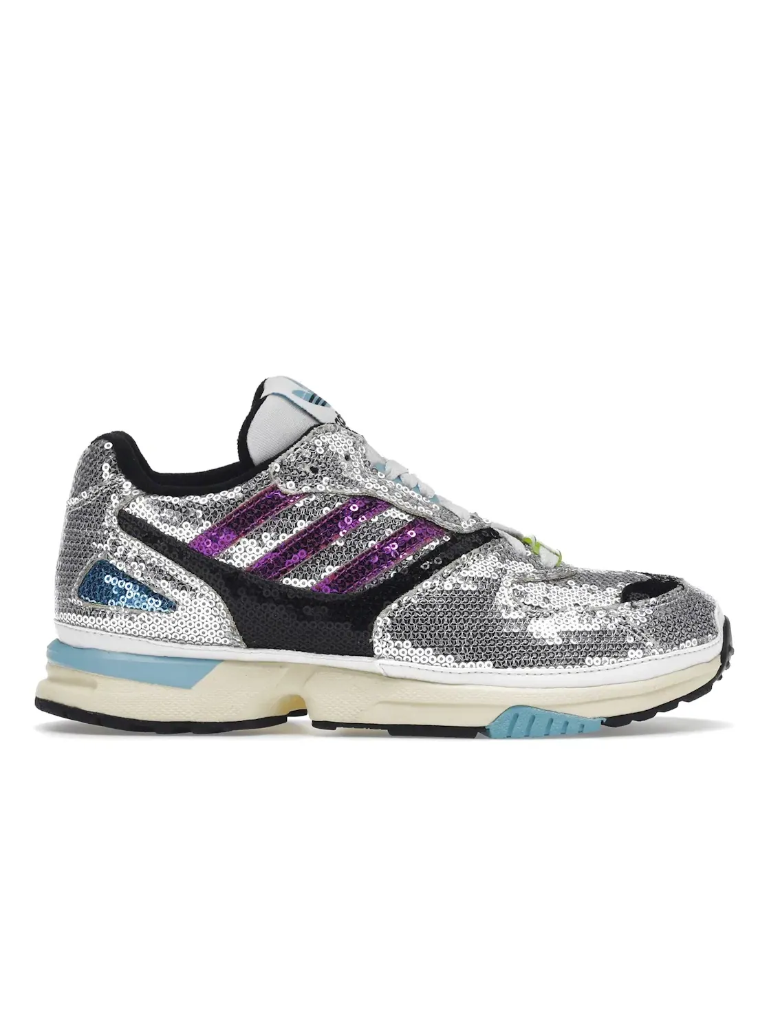 Женские кроссовки Lifestyle с блестками Adidas ZX 4000 — изображение 1 из 4