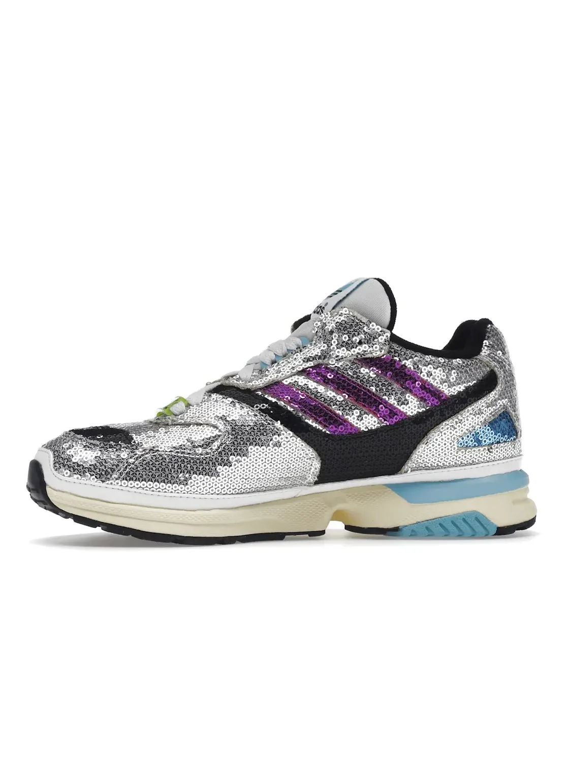 Женские кроссовки Lifestyle с блестками Adidas ZX 4000 — изображение 3 из 4