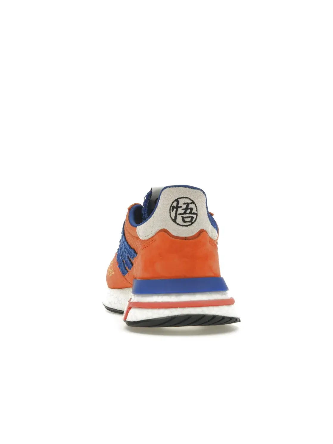 Мужские кроссовки с принтом Dragon Ball Z Adidas ZX 500 — изображение 4 из 4, оранжевый//-красный