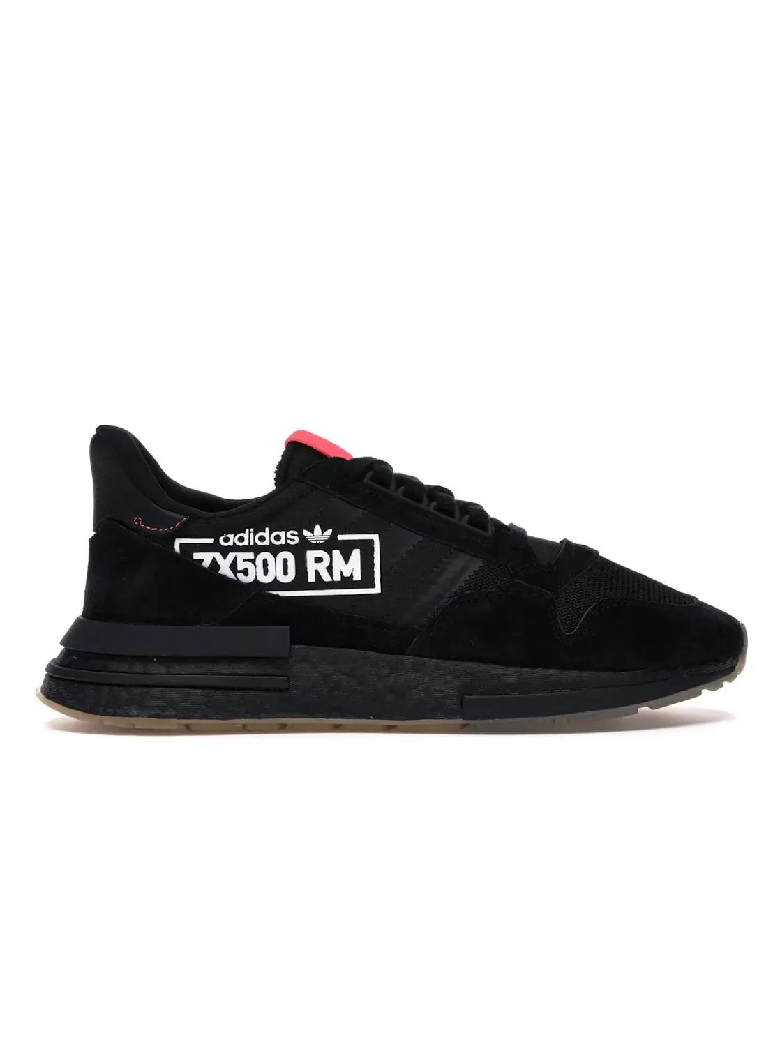 Мужские кроссовки Lifestyle с моноколорным дизайном Adidas ZX 500 RM — изображение 1 из 4, черный/черный/красный