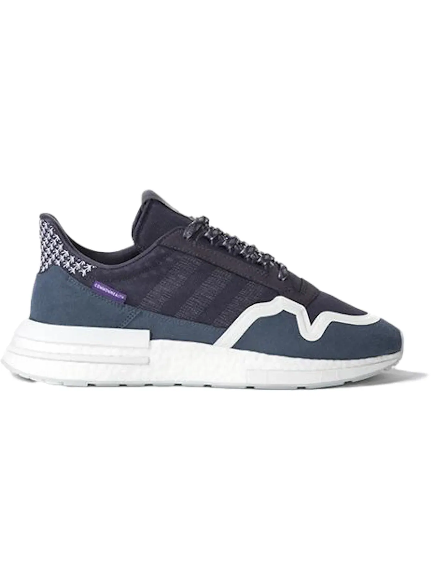 Мужские кроссовки Lifestyle Adidas ZX 500 RM — изображение 1 из 1, фиолетовый/темно-синий