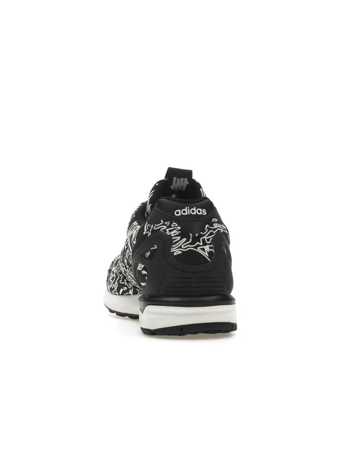 Мужские кроссовки Lifestyle Adidas ZX 5000 Undefeated x Mhi — изображение 4 из 4, черный/белый/оранжевый