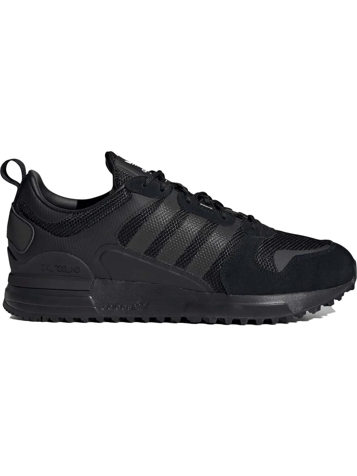 Мужские кроссовки с обновленным дизайном Adidas ZX 700 HD — изображение 1 из 1, черный/черный/белый