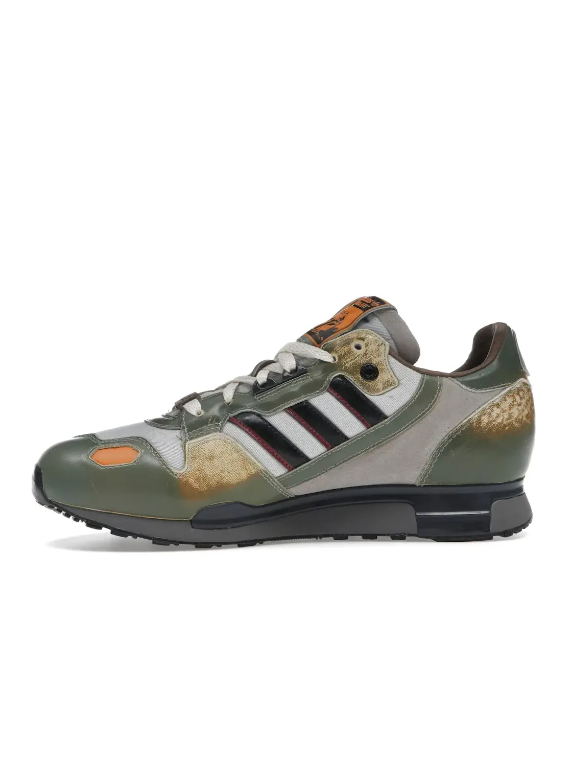 Мужские кроссовки Lifestyle Adidas ZX 800 — изображение 3 из 4, серый/зеленый