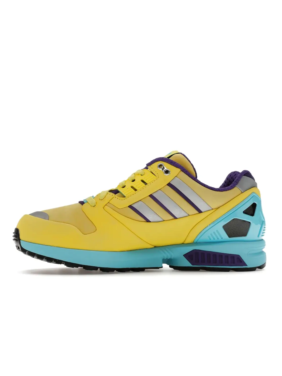 Мужские кроссовки Lifestyle с яркими акцентами Adidas ZX 8000 — изображение 3 из 4, белый/белый/белый