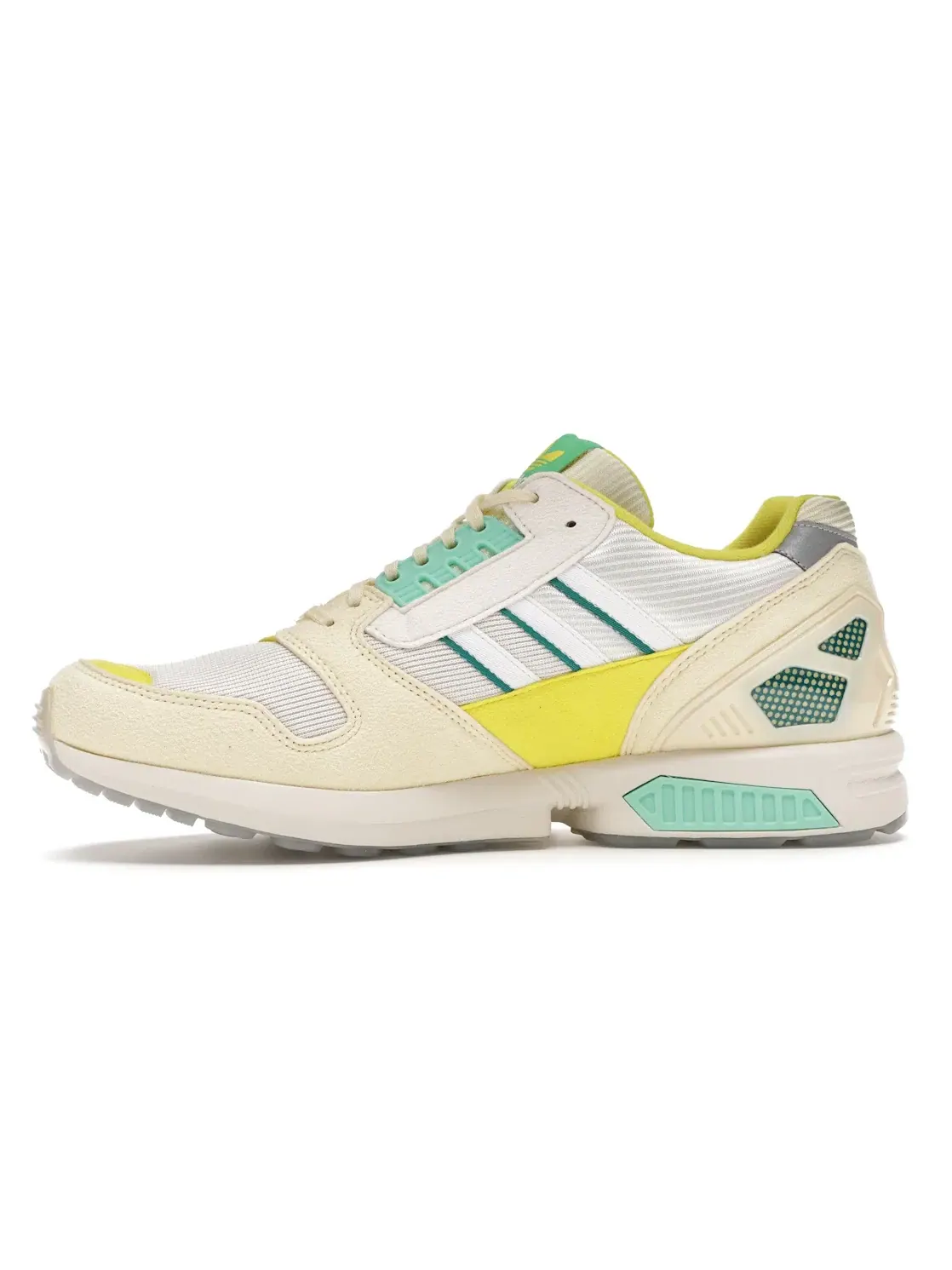 Мужские кроссовки Lifestyle с принтом Adidas ZX 8000 — изображение 3 из 4, белый/яркий желтый