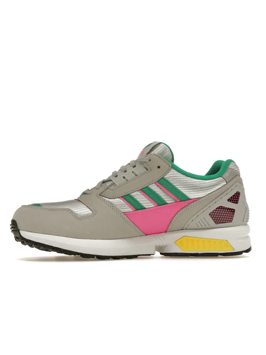 Мужские кроссовки Lifestyle с сетчатыми вставками Adidas ZX 8000 — изображение 3 из 4, серый/зеленый/розовый