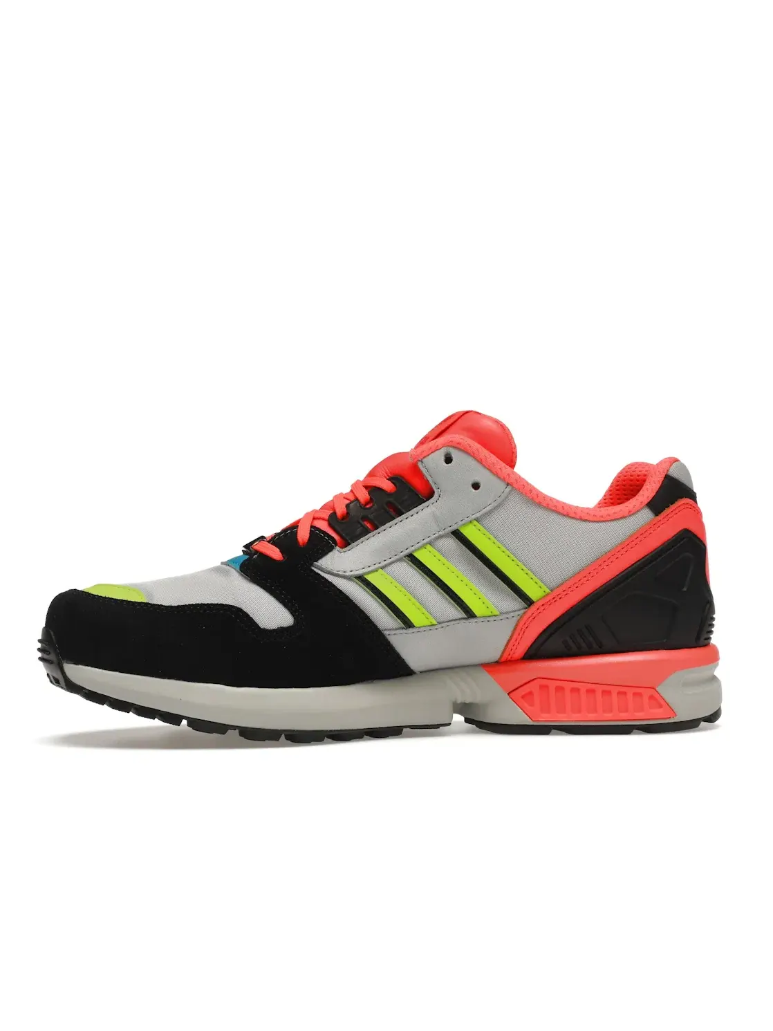 Мужские кроссовки с принтом ZX 8000 IRAK Black Adidas — изображение 3 из 4, черный/красный/серый