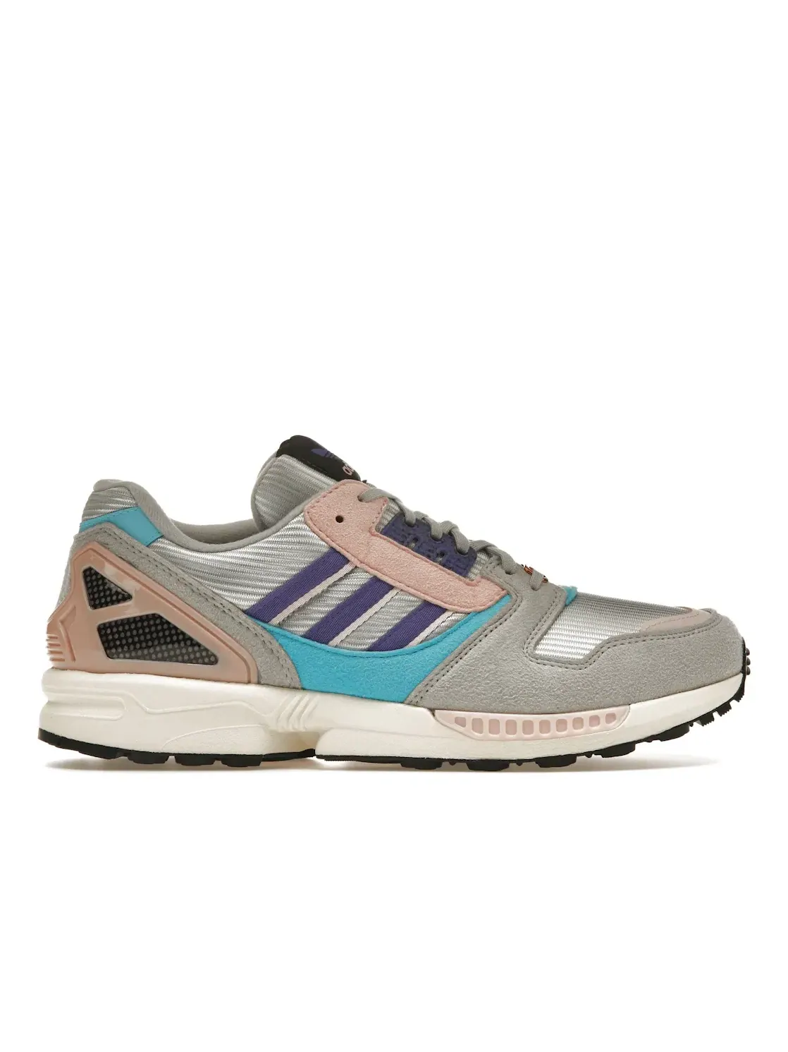 Мужские кроссовки Lifestyle Adidas ZX 8000 — изображение 1 из 4, серый/фиолетовый/черный