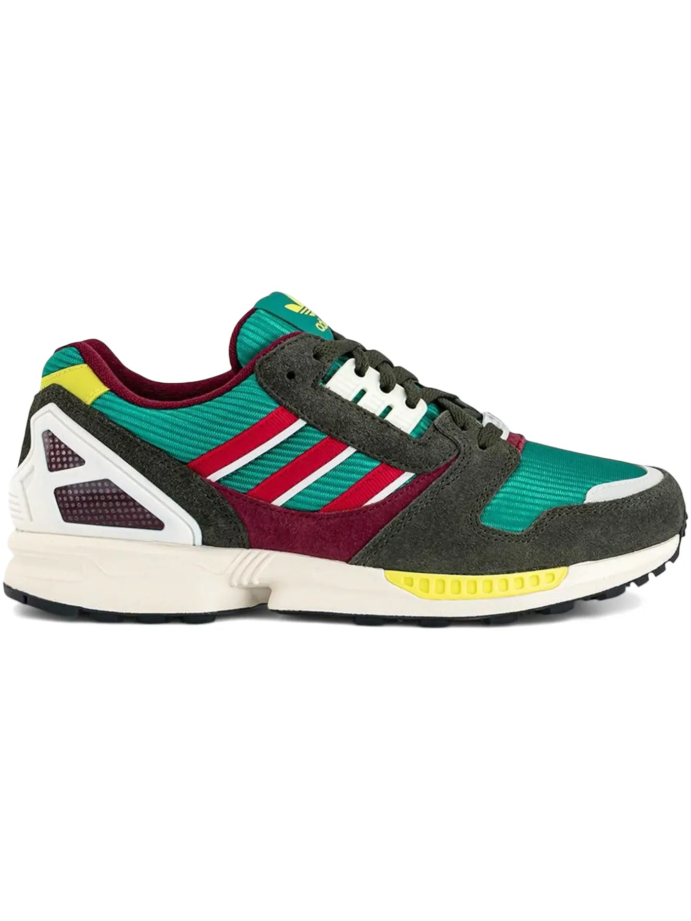 Мужские кроссовки Lifestyle Adidas ZX 8000 — изображение 1 из 1, зеленый//кремовый белый
