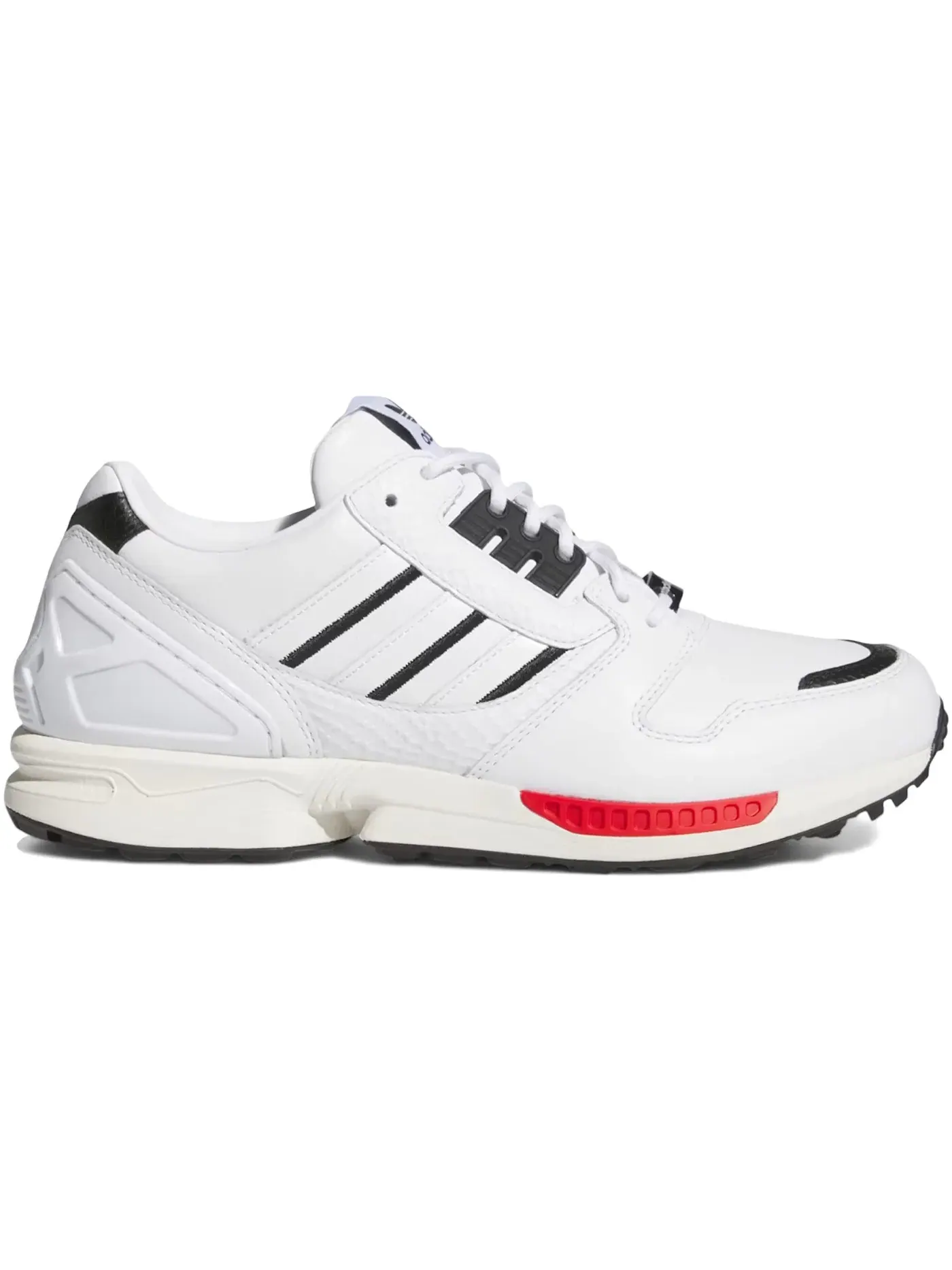Мужские гольф-туфли без шипов Adidas ZX 8000 Spikeless Golf — изображение 1 из 1, белый/белый/черный