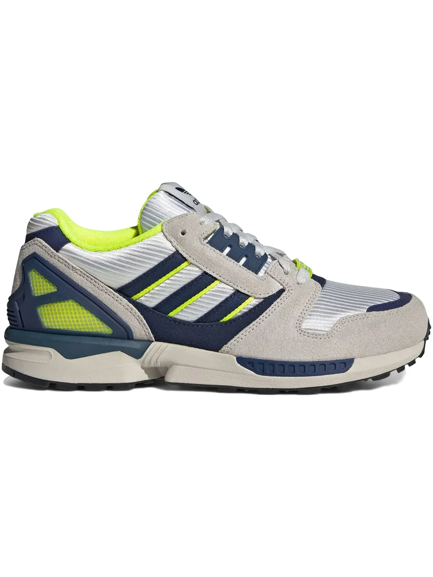 Мужские кроссовки Lifestyle Adidas ZX 8000 — изображение 1 из 1, белый/темный синий/серый
